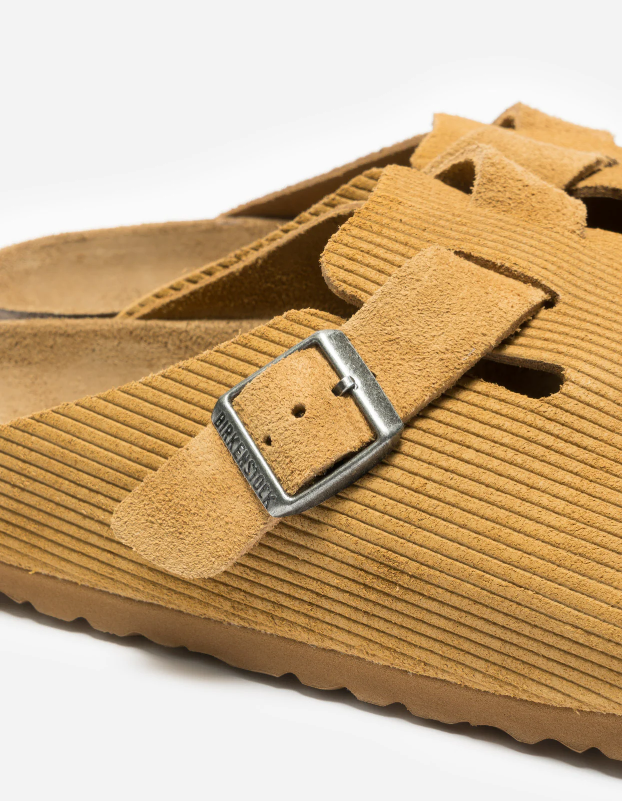 Birkenstock Boston Suede Embossed Cork - Image 5