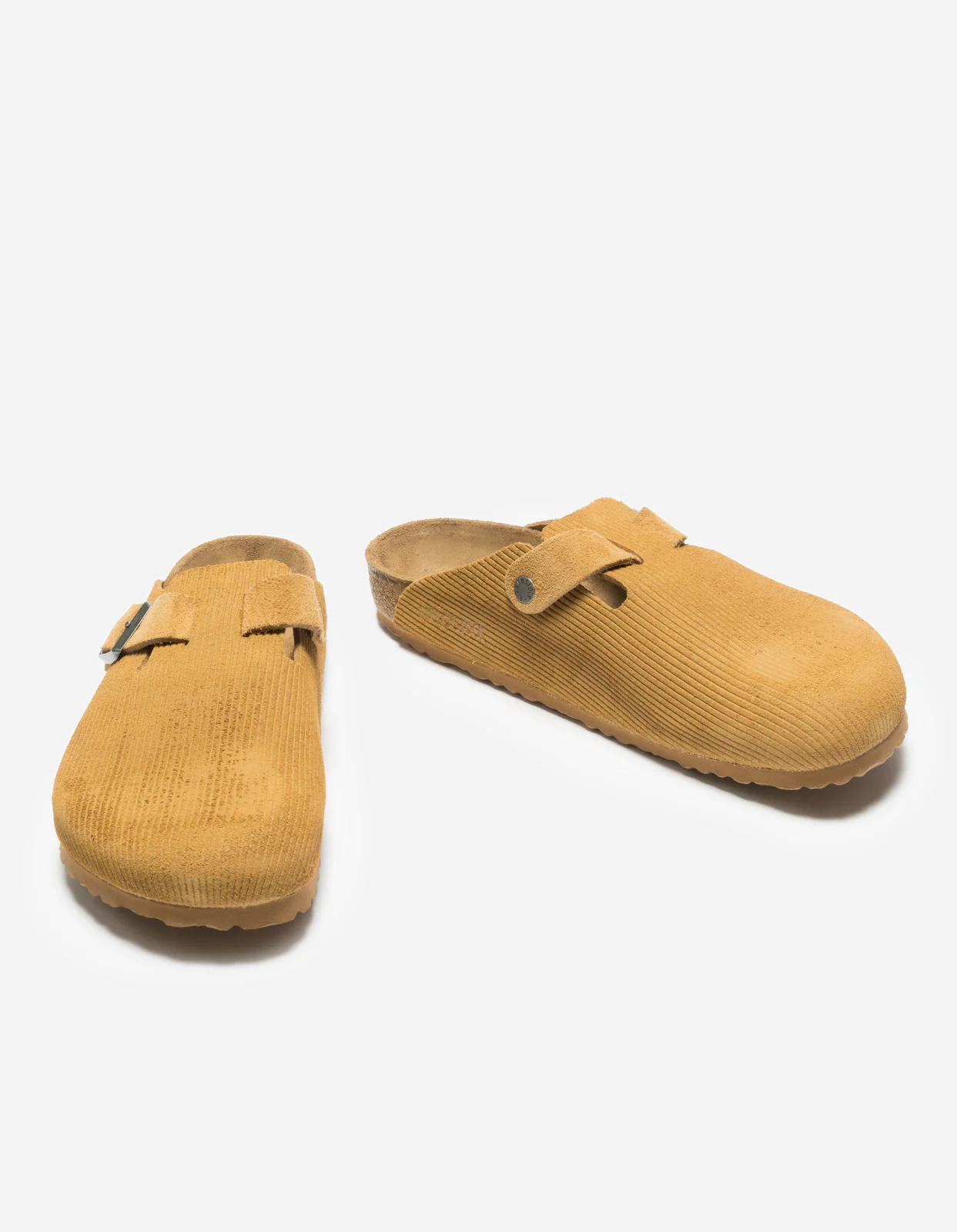 Birkenstock Boston Suede Embossed Cork - Image 8