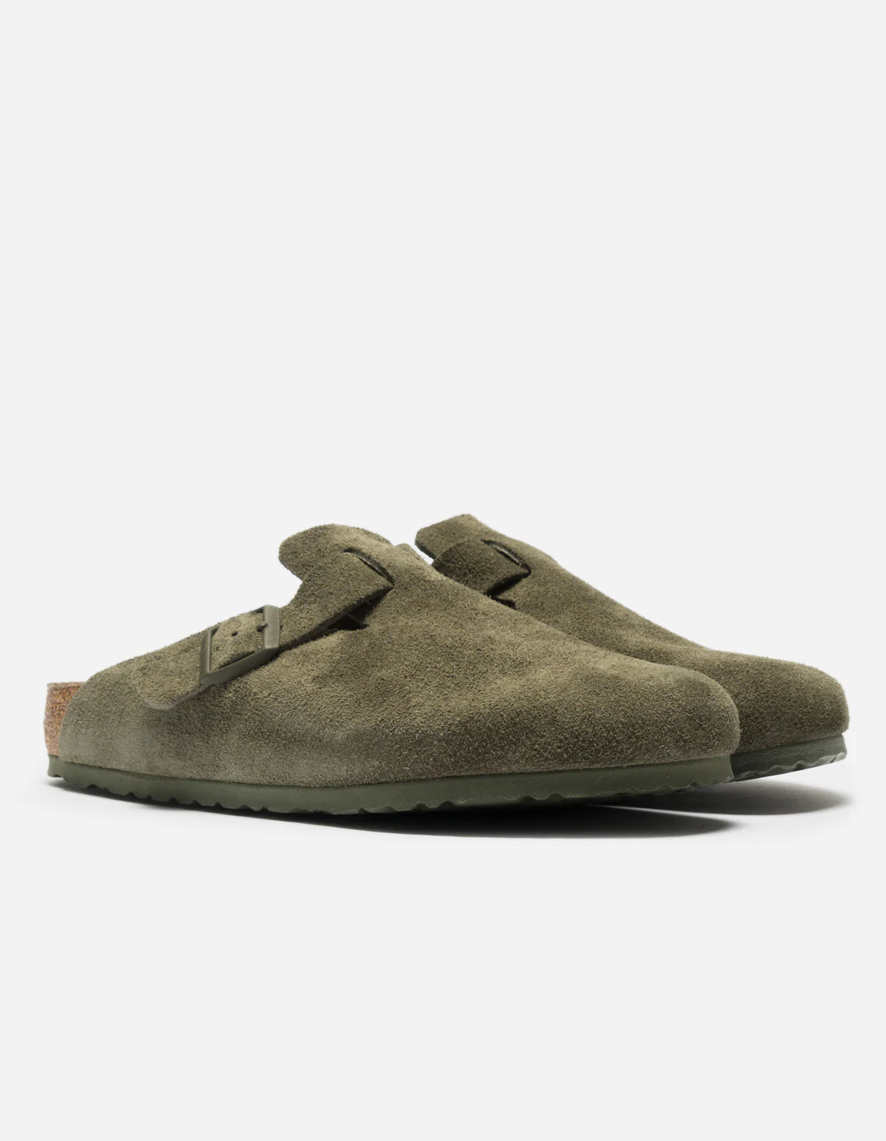 Birkenstock Boston Suede Leather Thyme - Image 3