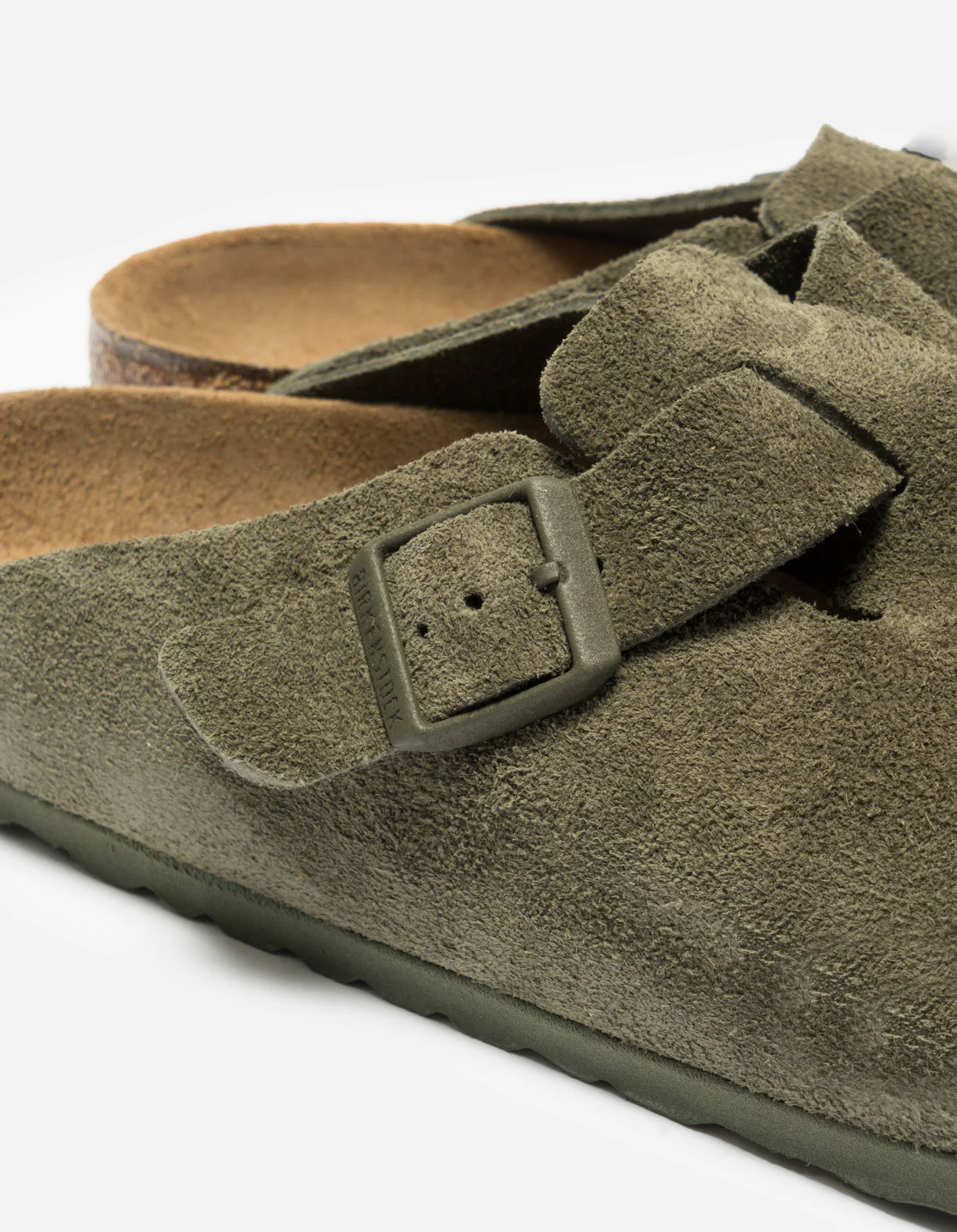 Birkenstock Boston Suede Leather Thyme - Image 5