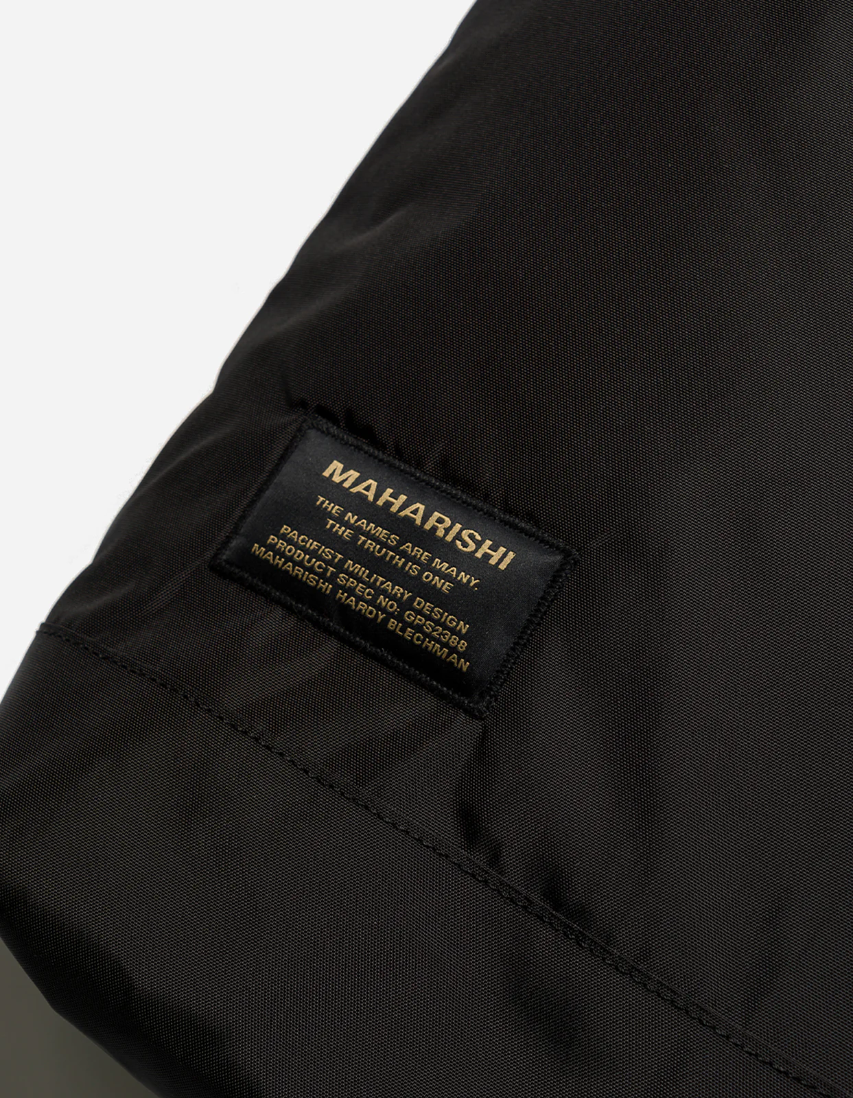 1113 Maha M.A.L.I.C.E. Monk Sling Bag Black - Image 13