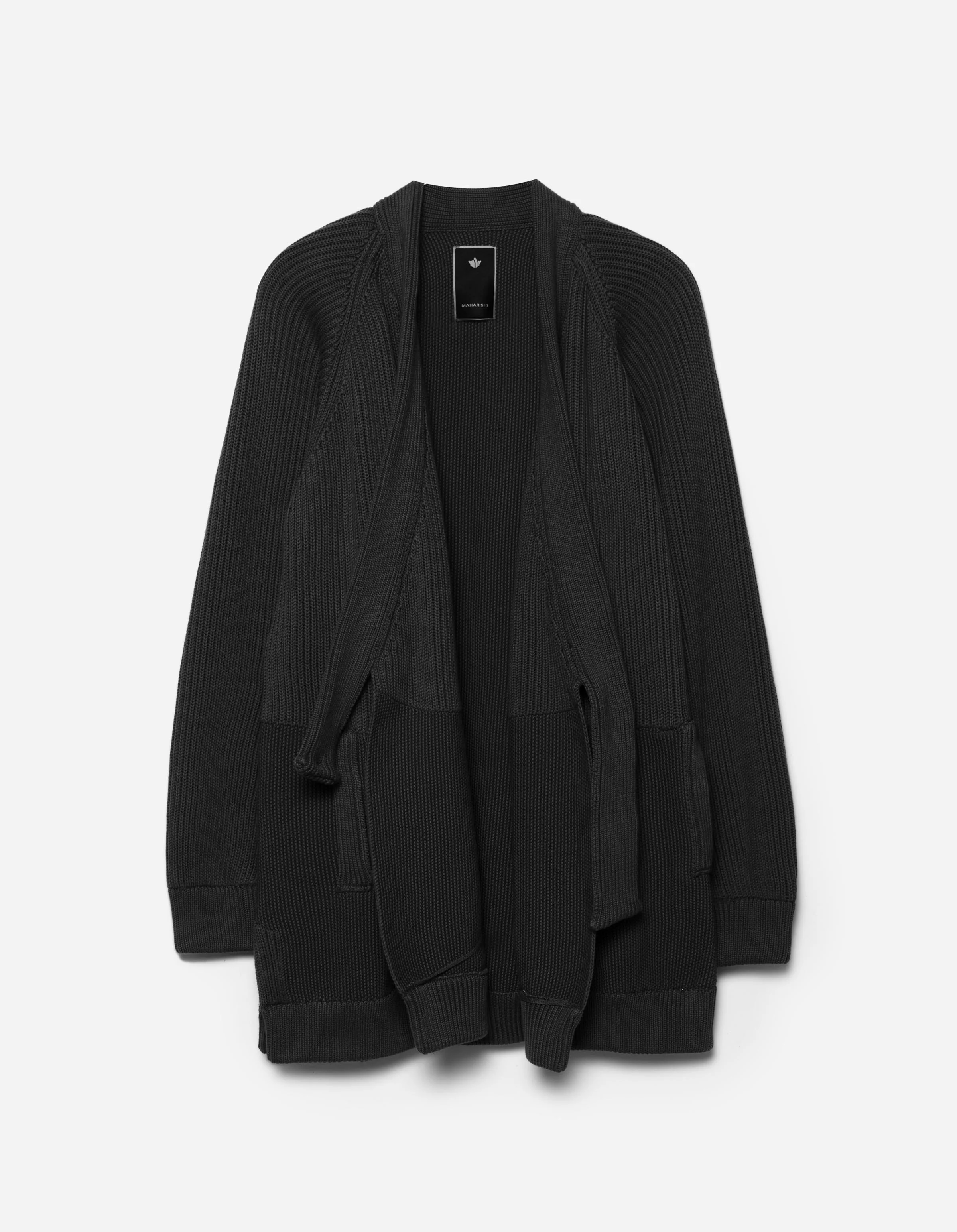 1461 Maharishi Knitted Kimono Black - Image 10