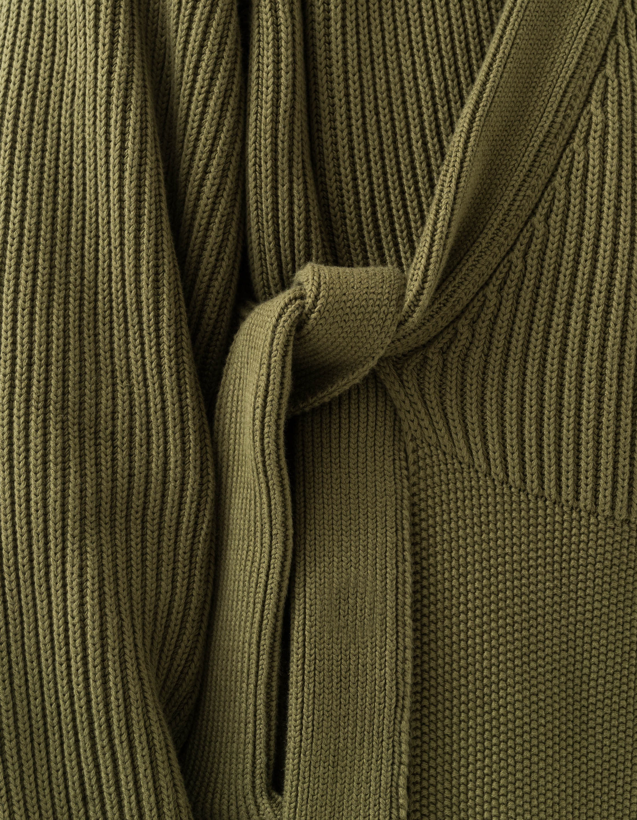 1461 Maharishi Knitted Kimono Olive - Image 7