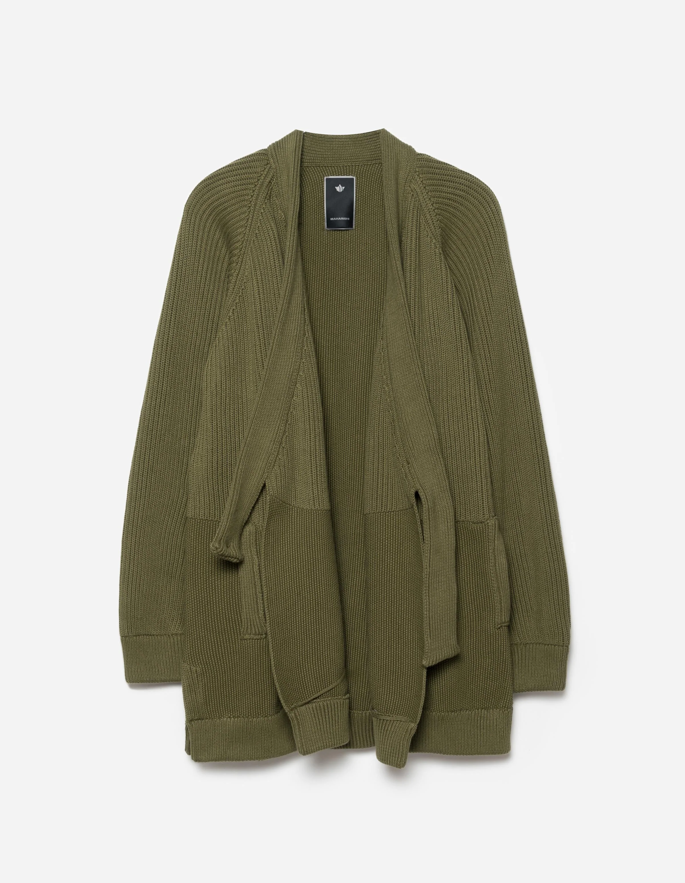 1461 Maharishi Knitted Kimono Olive - Image 9