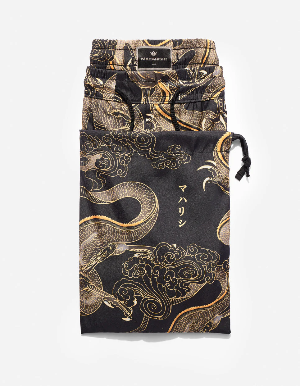 1549 Dragon Swim Shorts Black - Image 8