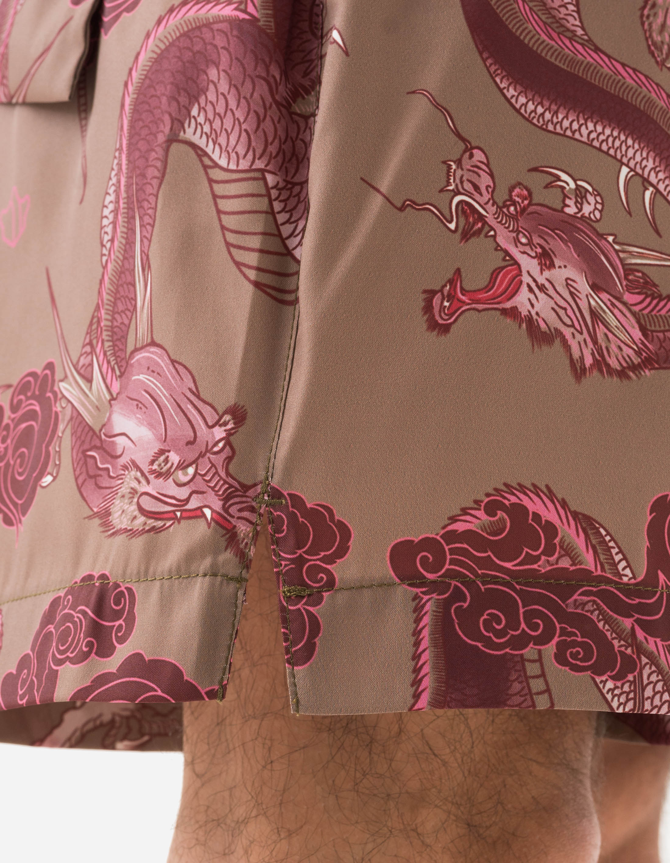 1549 Dragon Swim Shorts Olive - Image 3