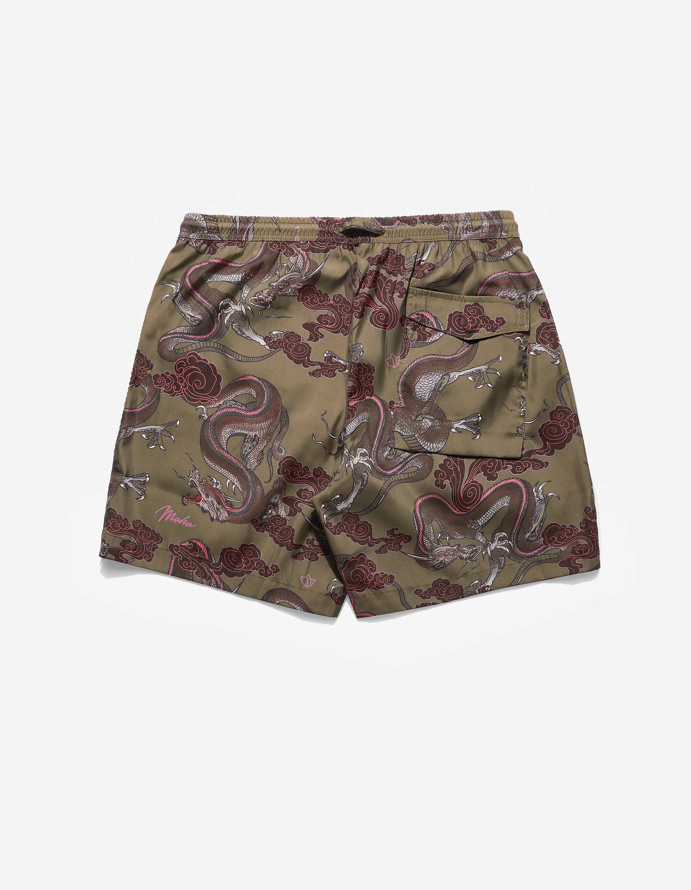 1549 Dragon Swim Shorts Olive - Image 4