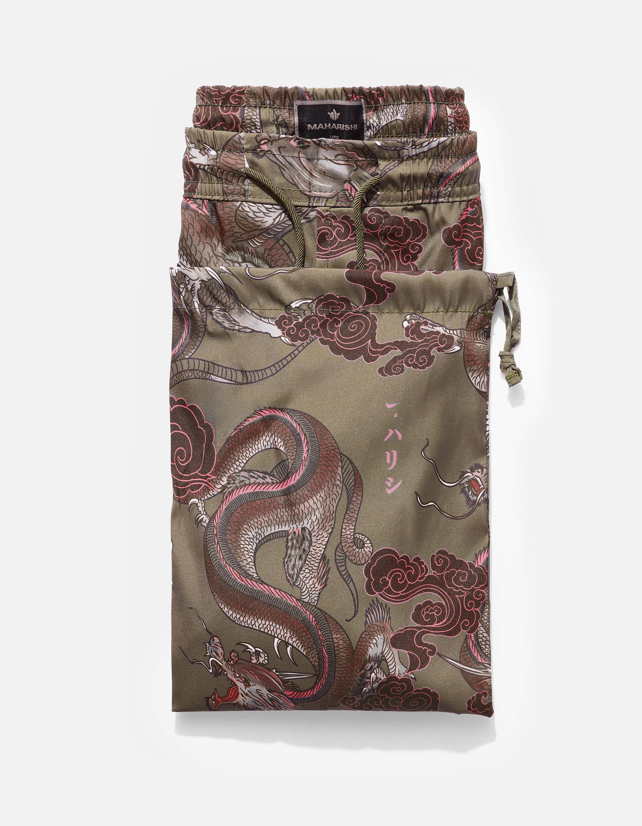 1549 Dragon Swim Shorts Olive - Image 7