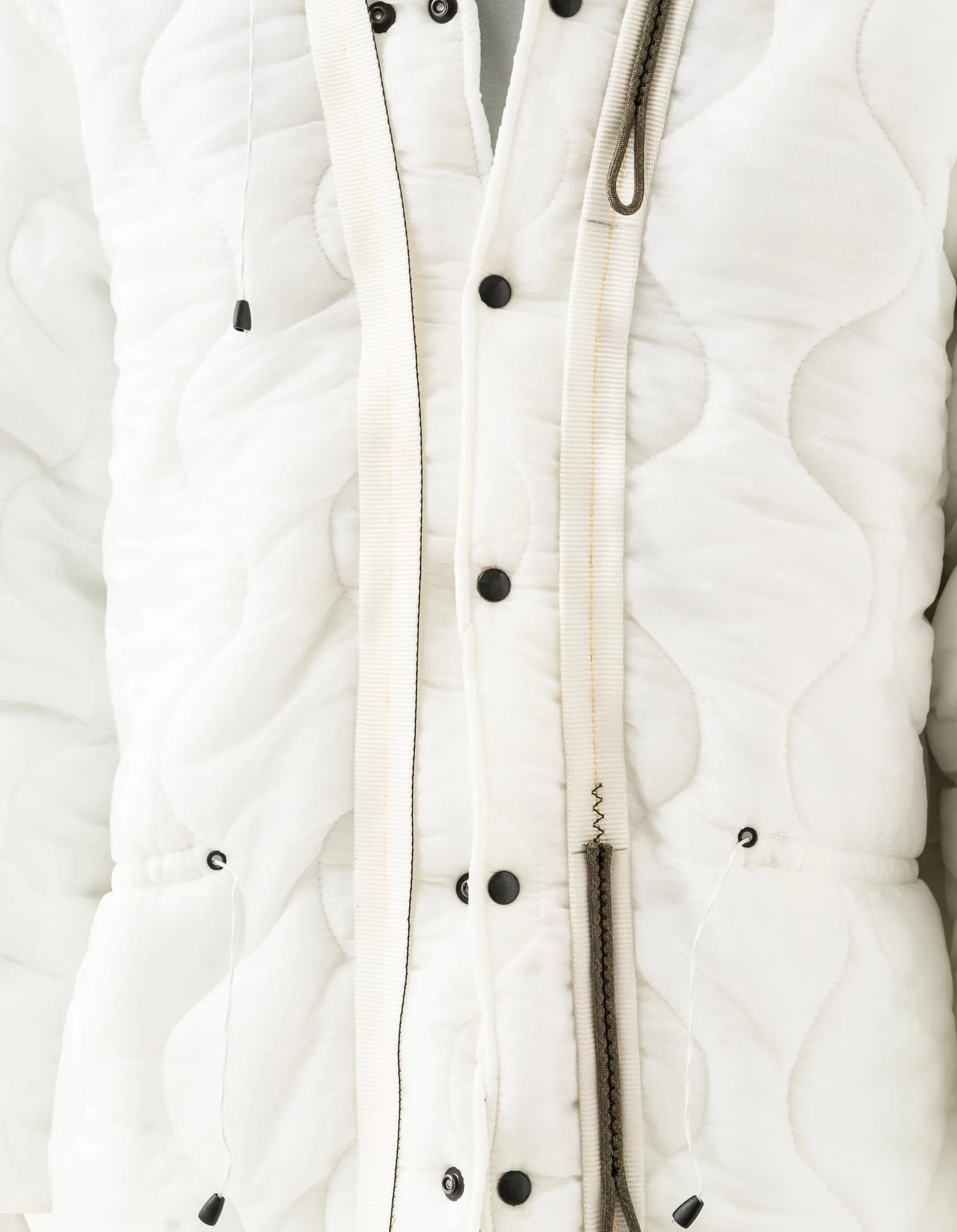 1598 Upcycled U.S. Army Inspector Parka White - Image 10