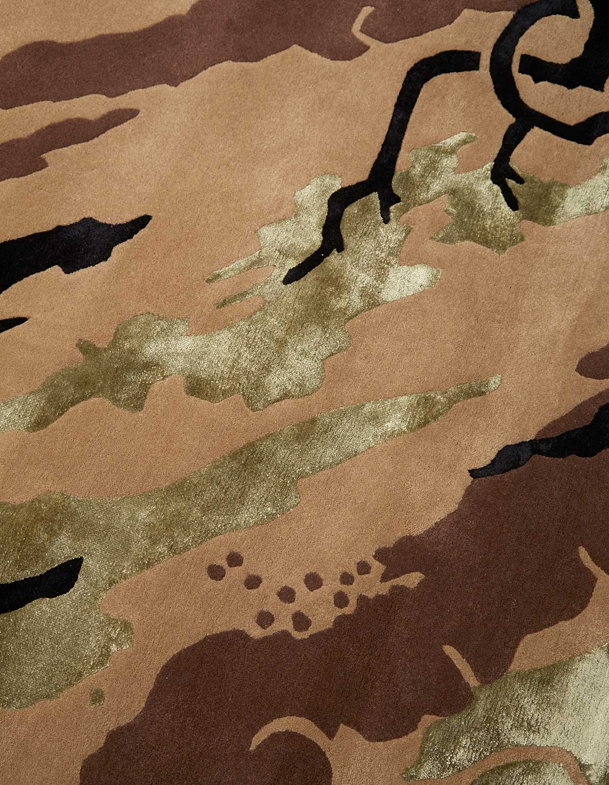 2158 DPM: Bonsai Forest Rug Large Woodland - Image 7