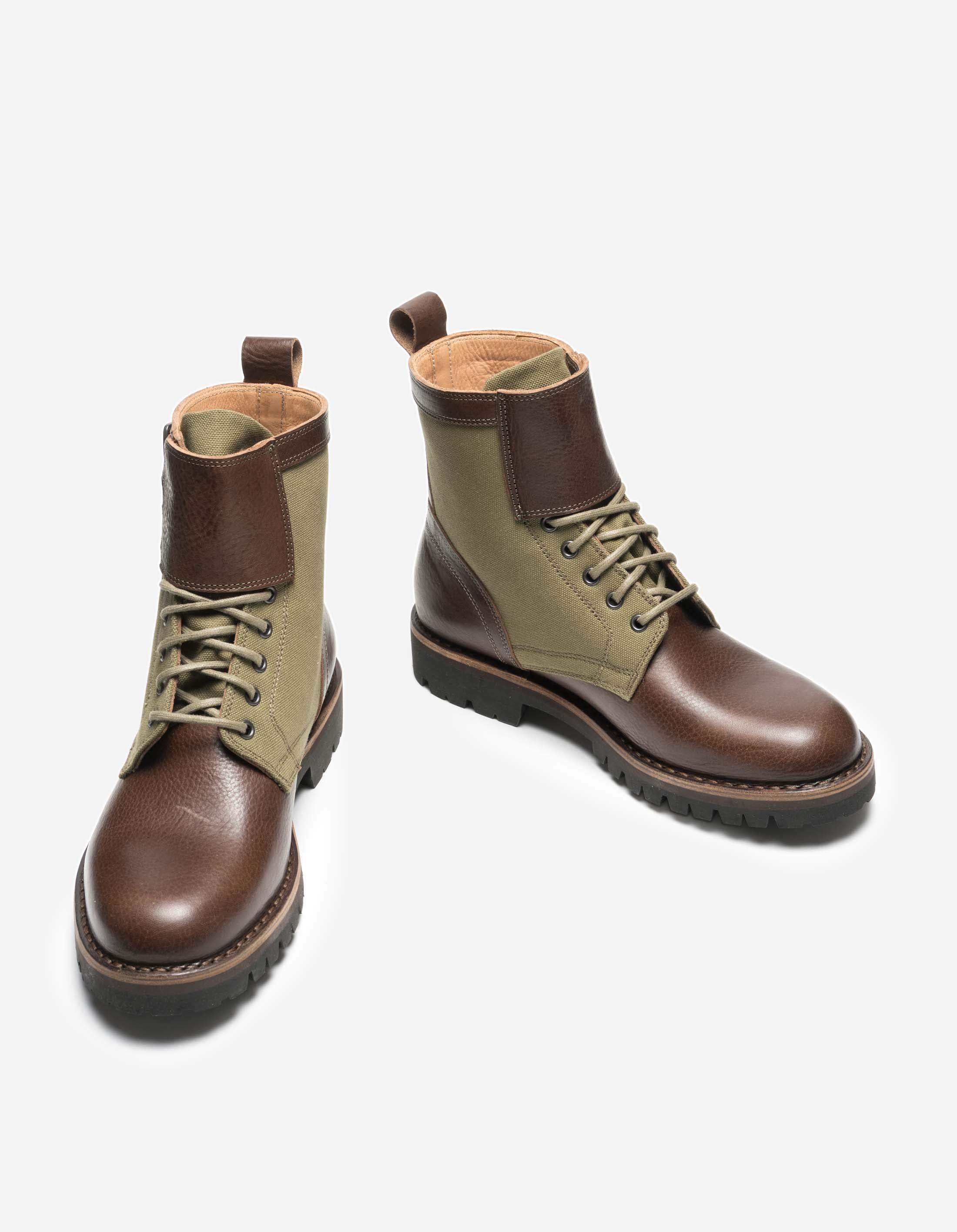 3303 Maharishi Okinawa Boot Brown/Olive - Image 11