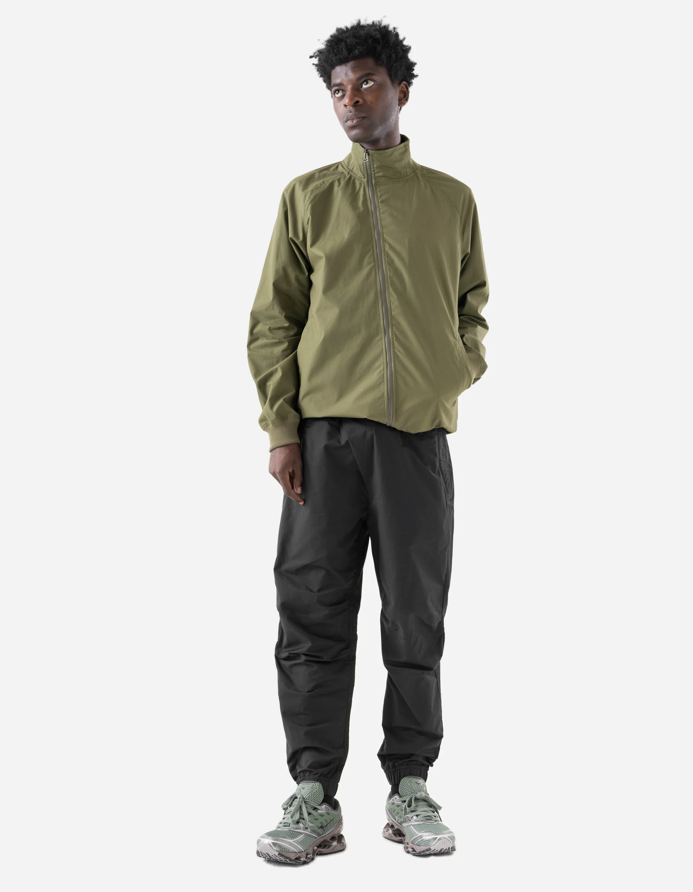 5305 Asym Track Pants Black - Image 4