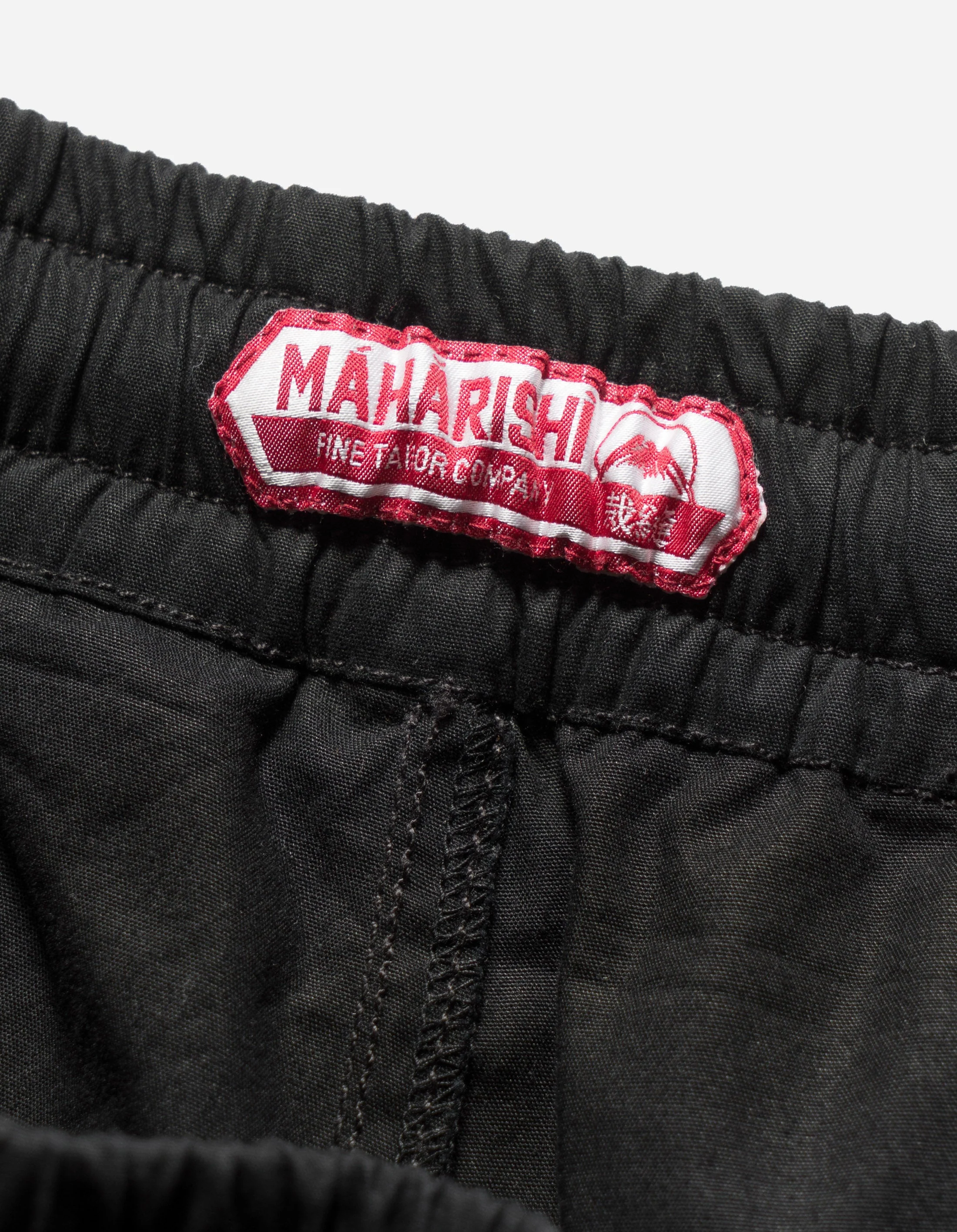 6056 Asym Hakama Shorts Black - Image 7