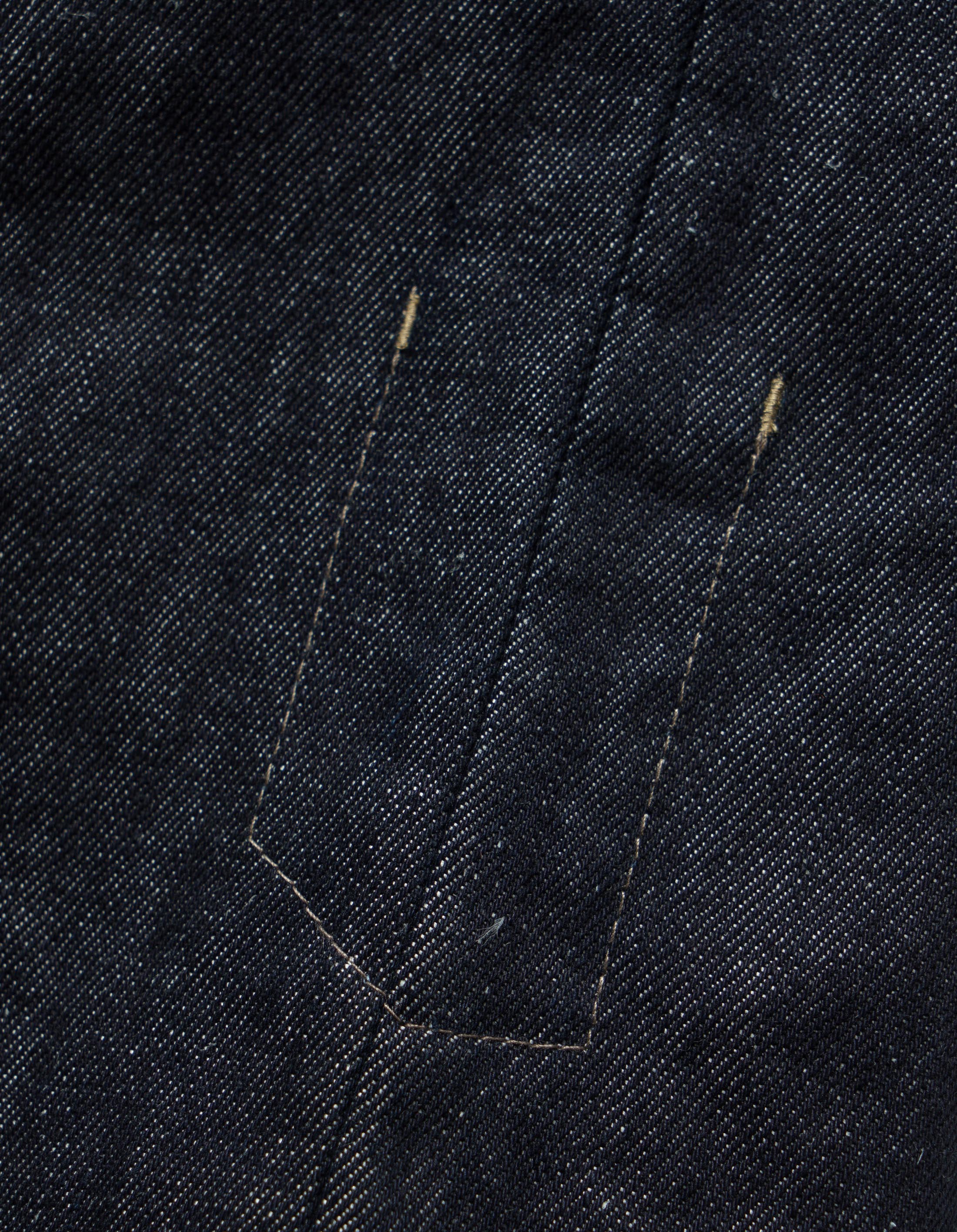 6060 Dragon Hemp Denim Jeans Indigo - Image 5