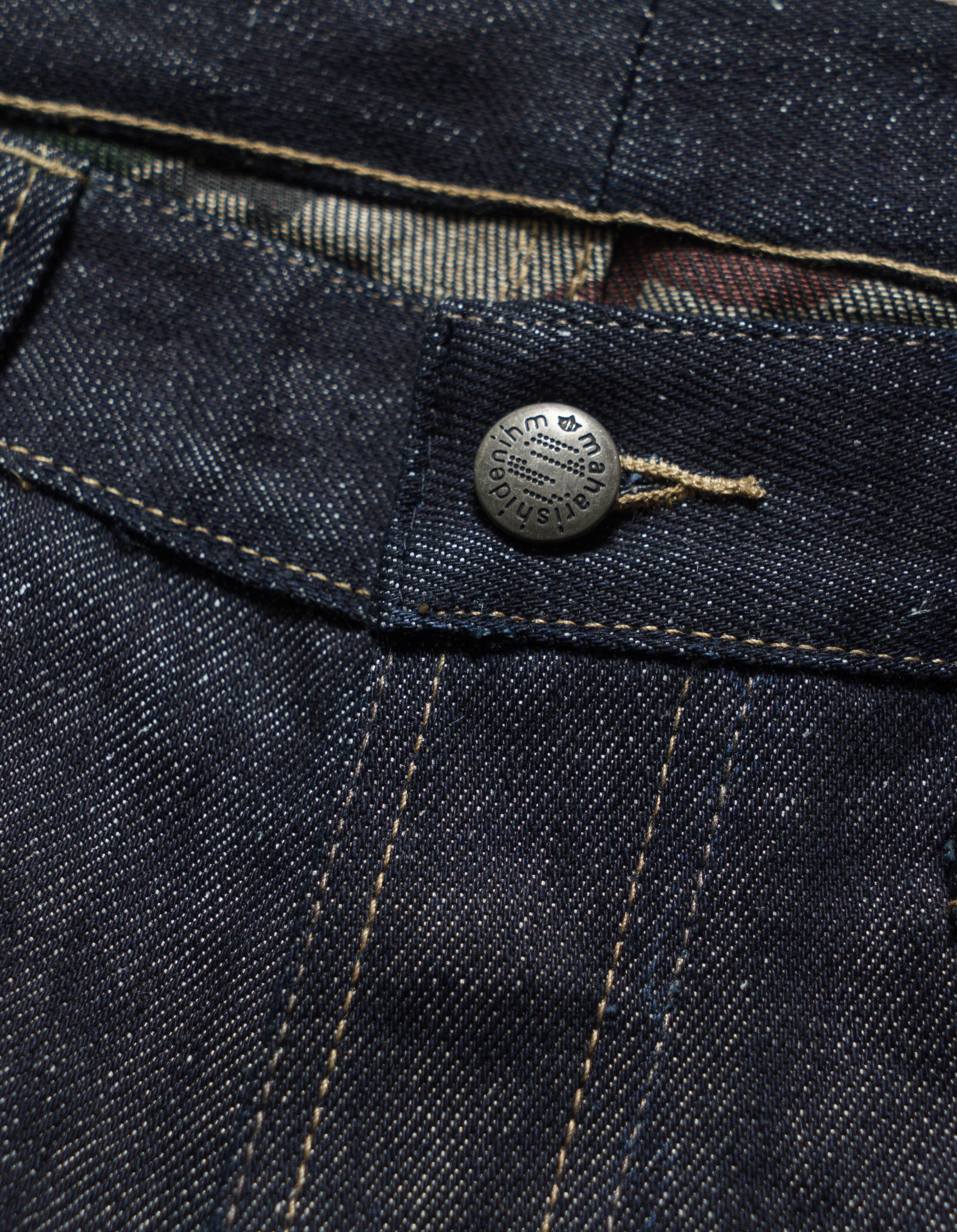 6060 Dragon Hemp Denim Jeans Indigo - Image 6