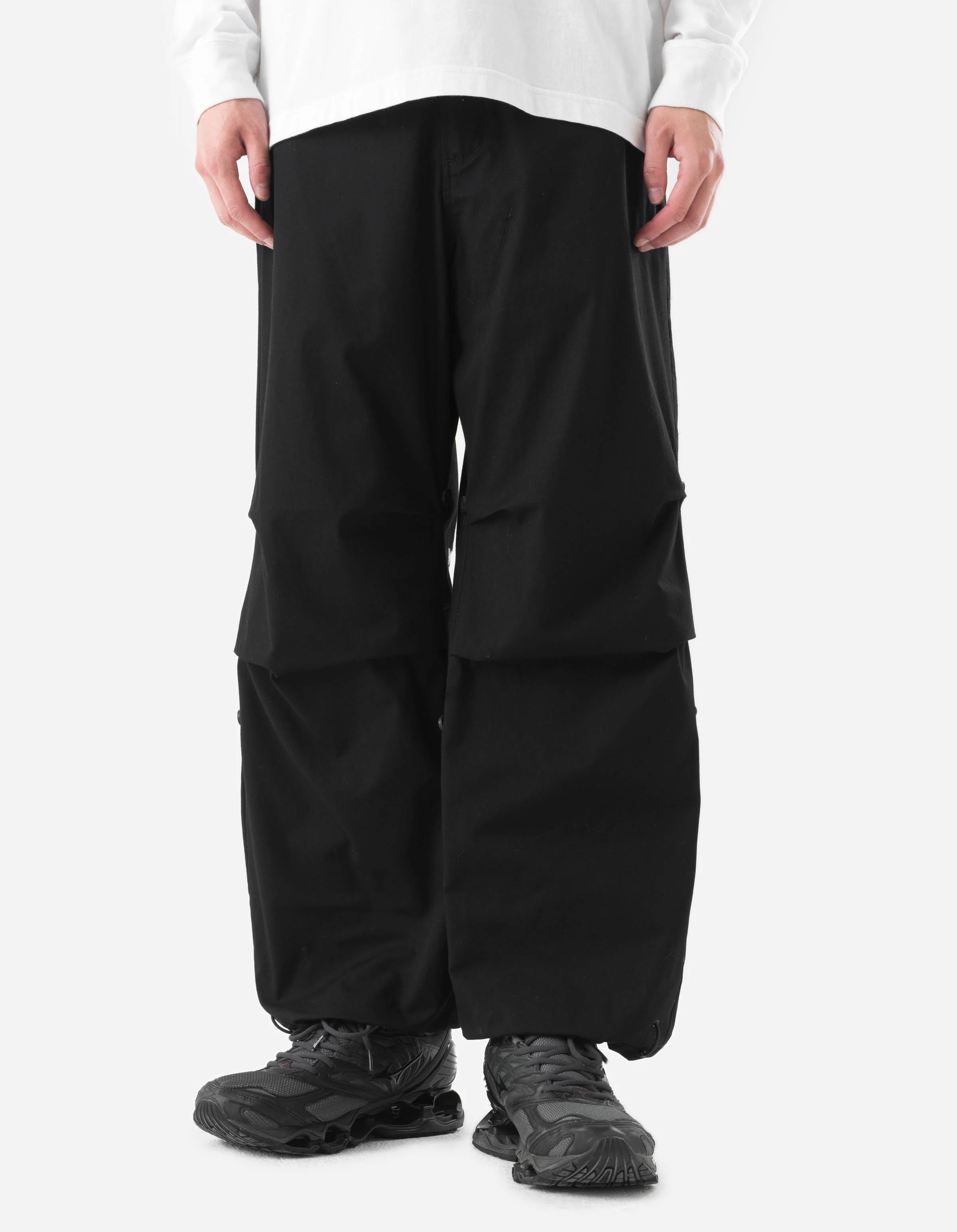 6127 Snodragon Loose Embroidered Snopants Black - Image 3