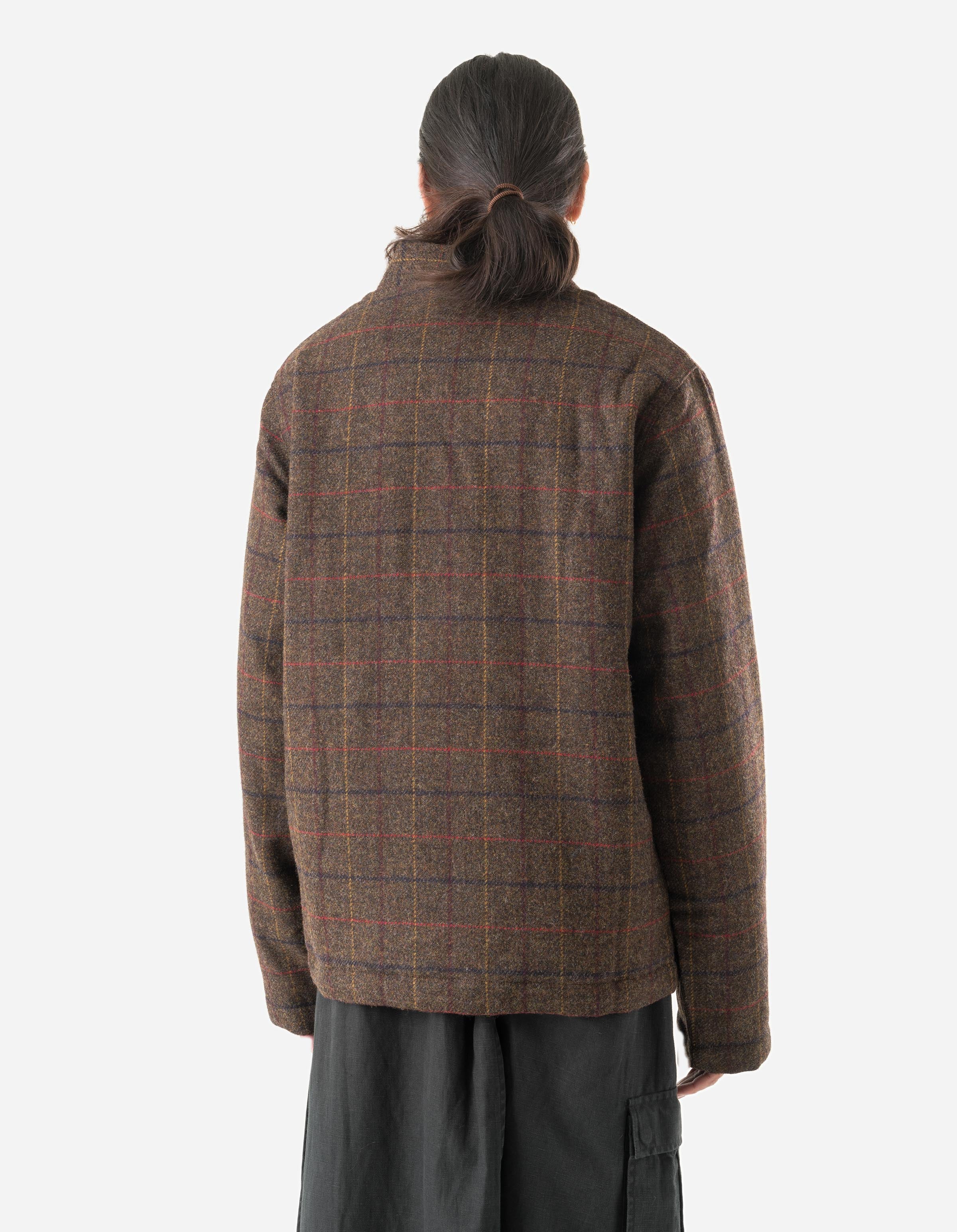 7116 Wool MA Kimono Brown - Image 6