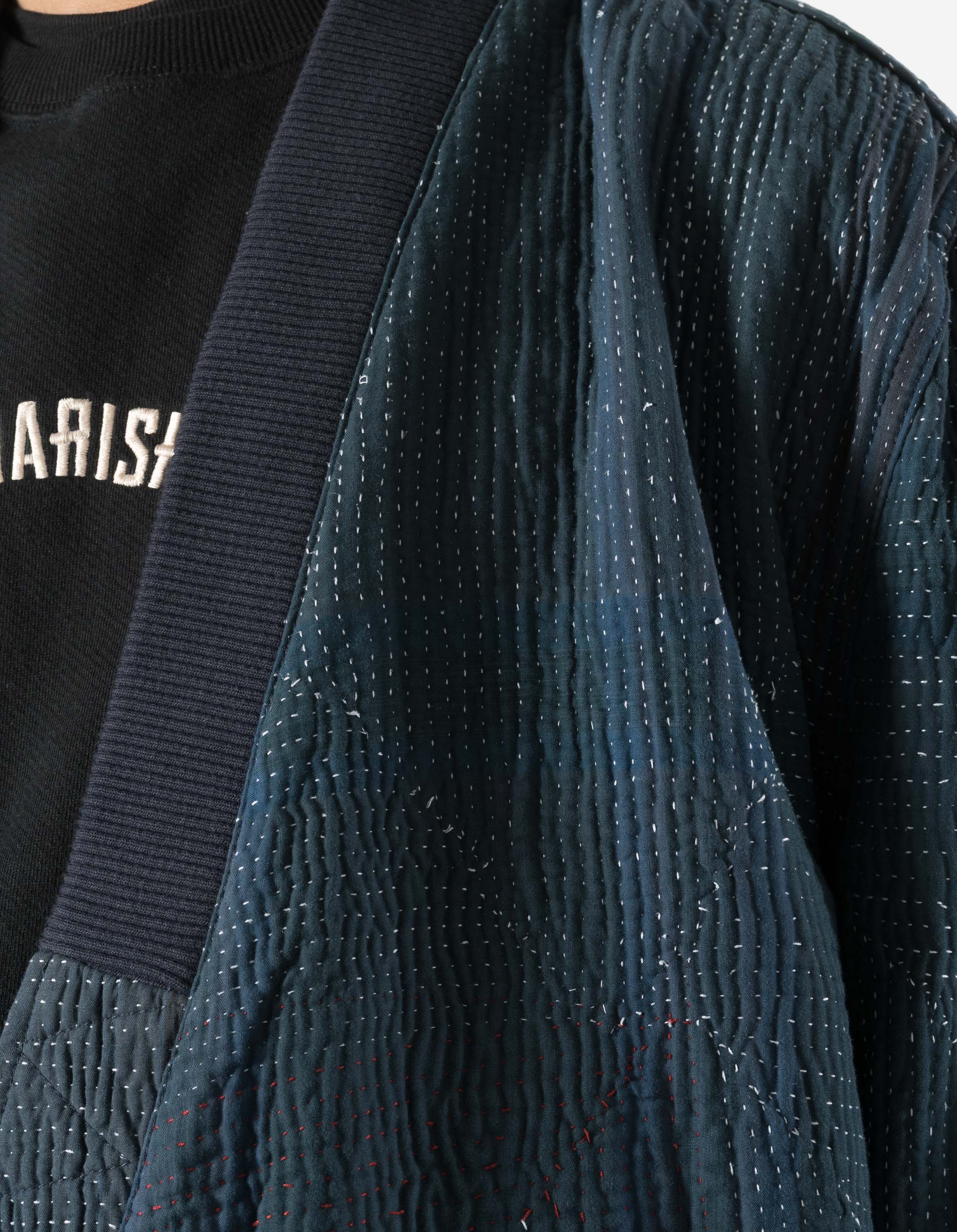 7186 Upcycled MA-1 Kimono Navy - Image 4