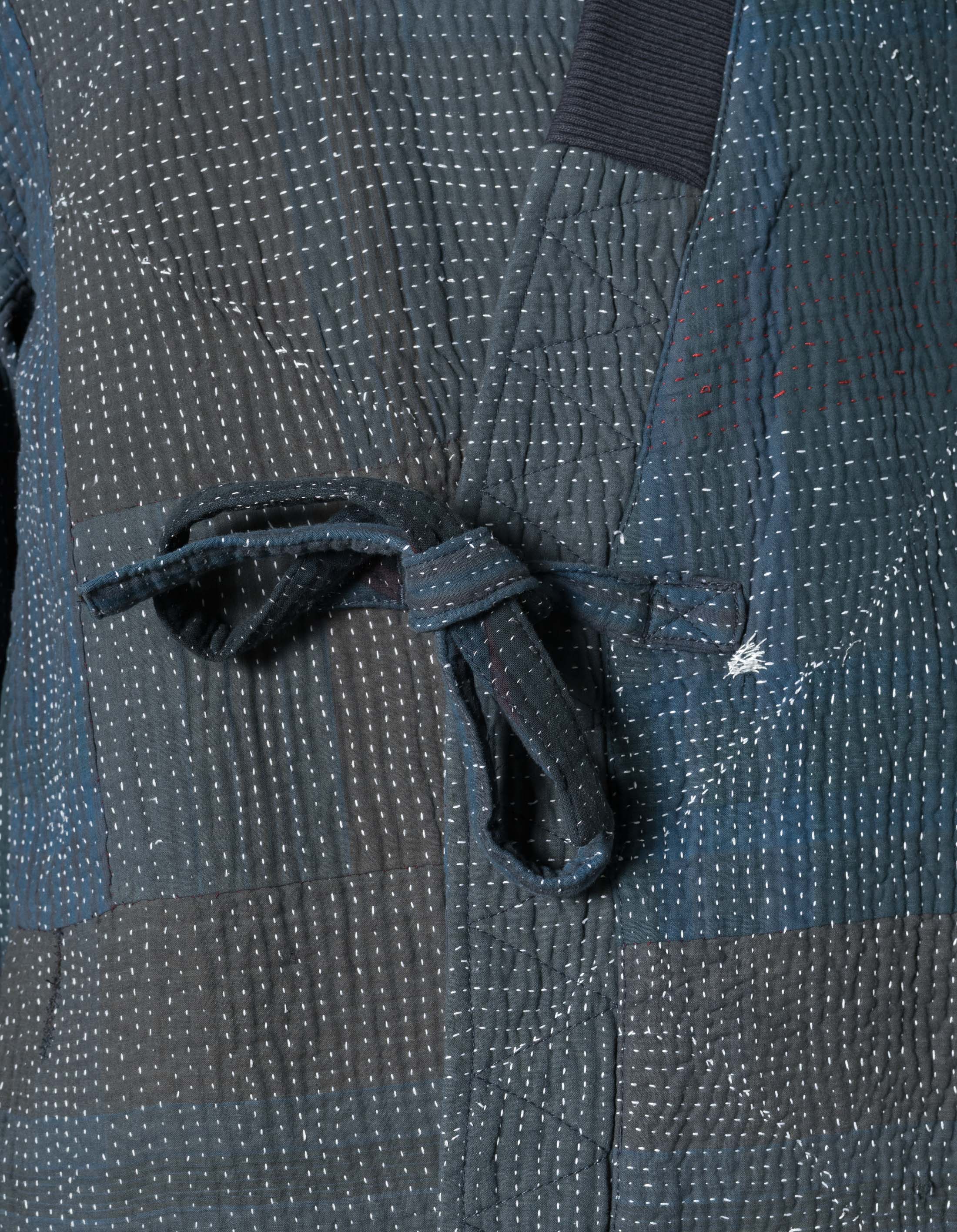 7186 Upcycled MA-1 Kimono Navy - Image 5