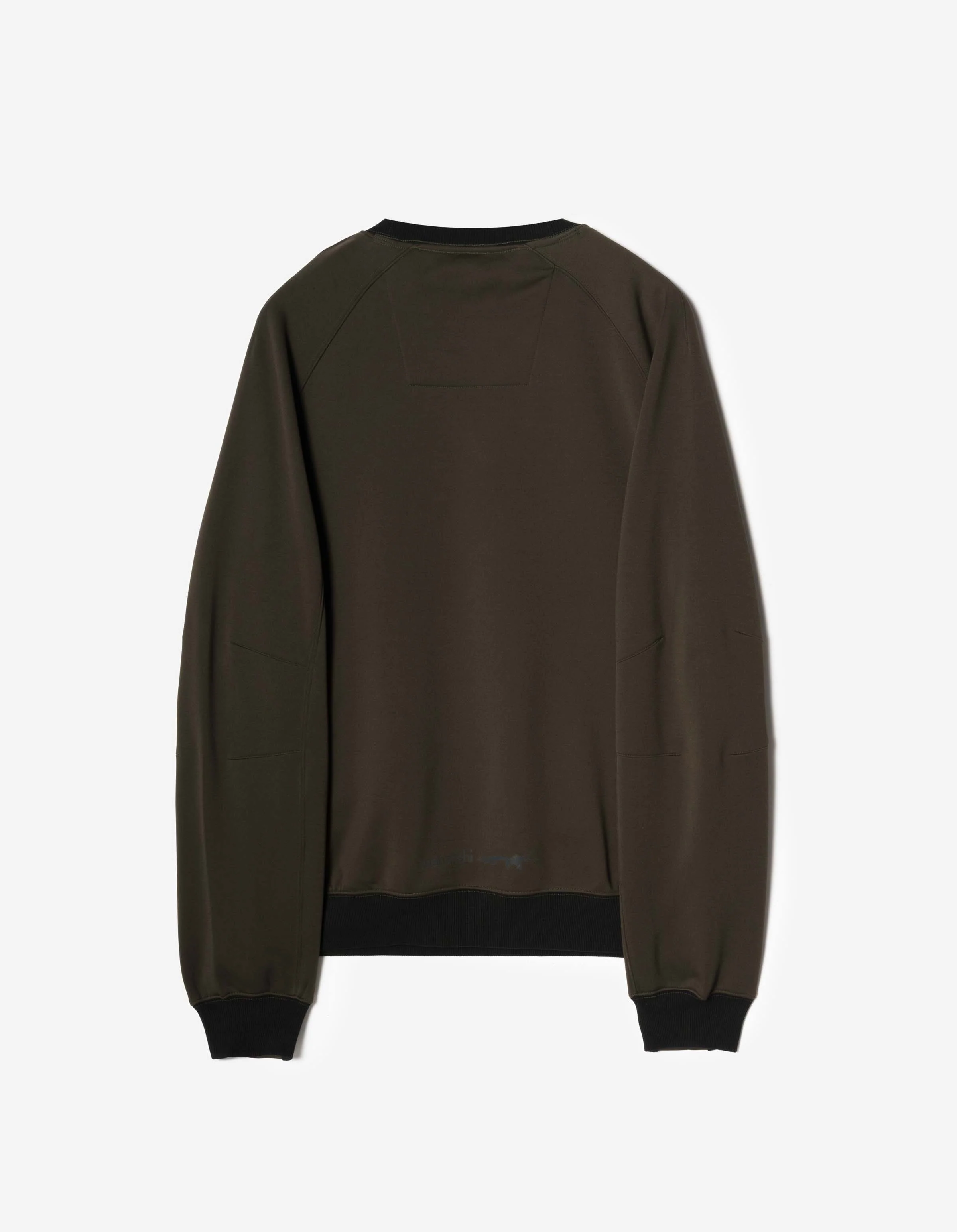7202 Cordura Fleece Crew Sweat Brown - Image 5