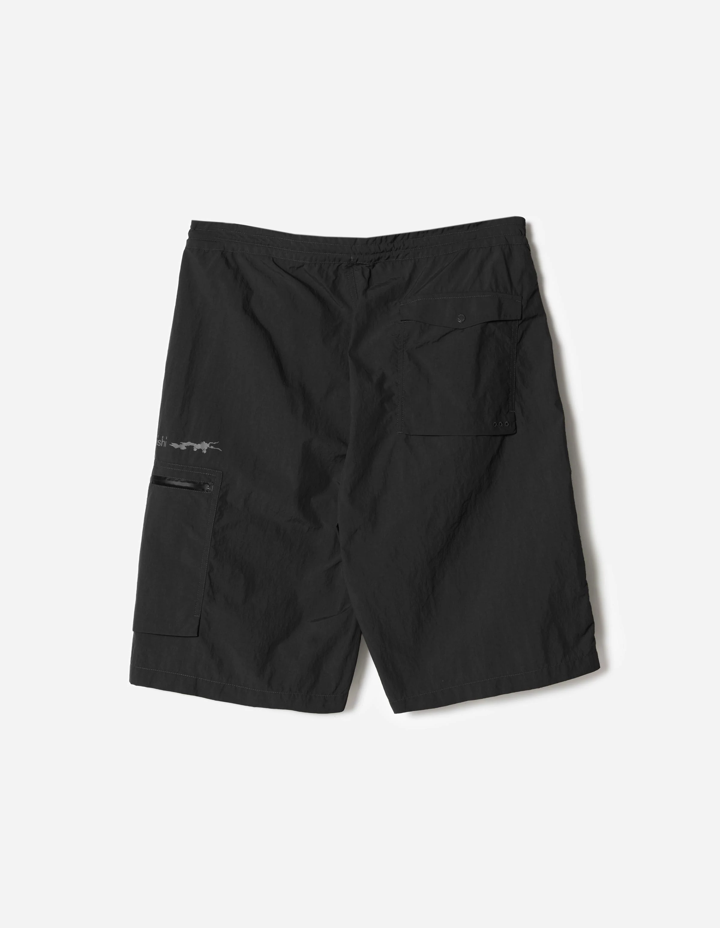 7205 Tech Hakama Shorts Black - Image 6