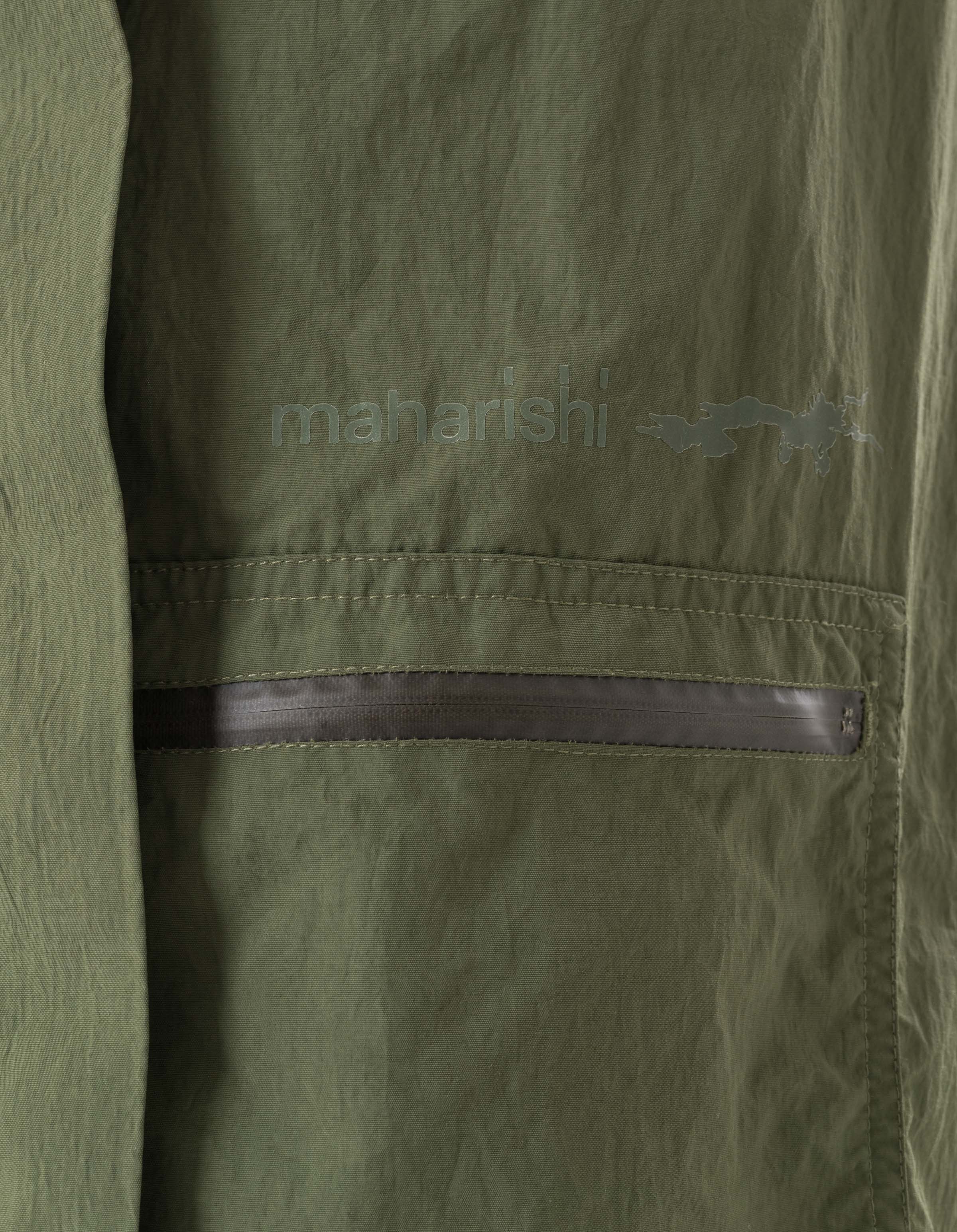 7205 Tech Hakama Shorts Olive - Image 5