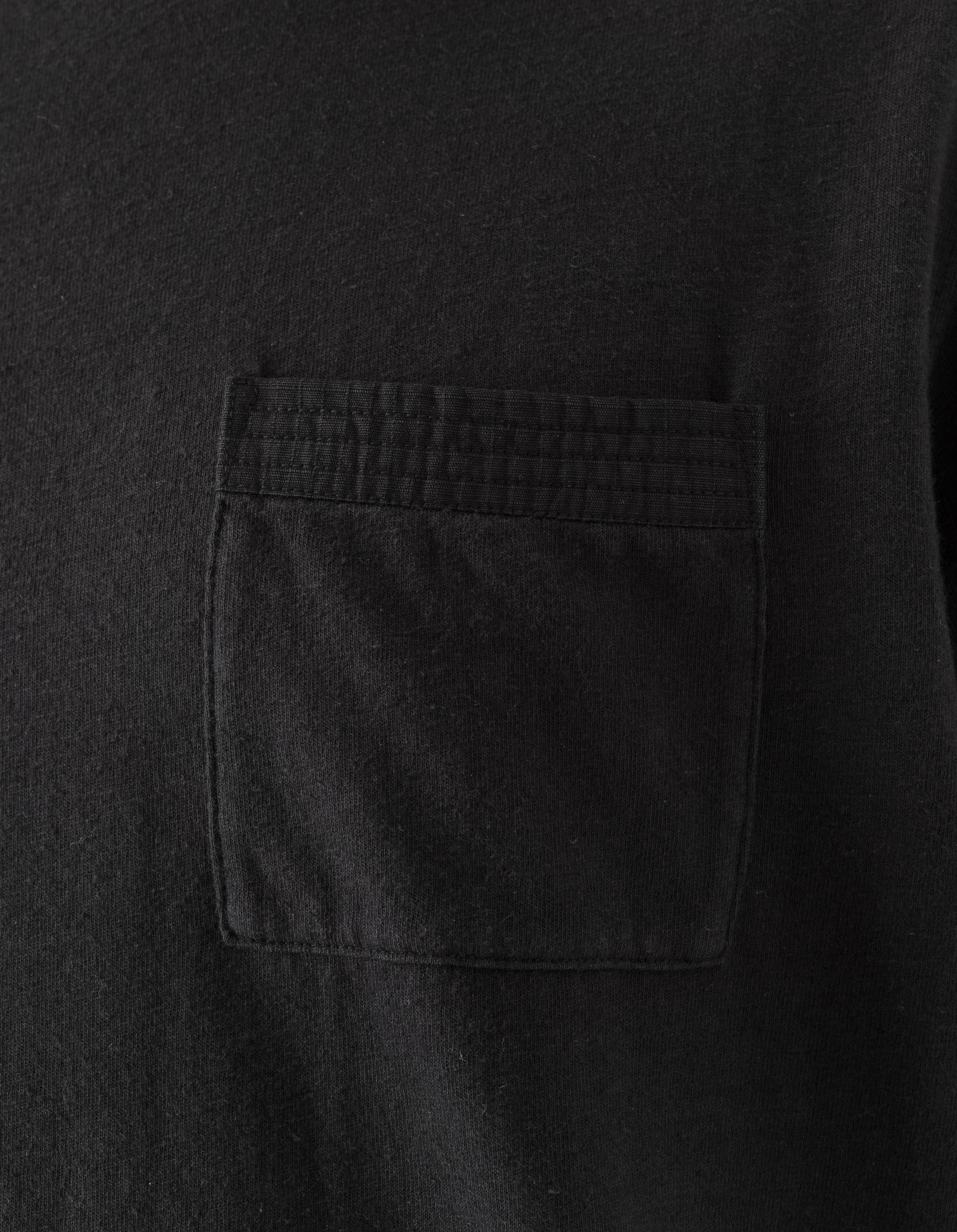 7209 Cotton Hemp S/S T-shirt Black - Image 4