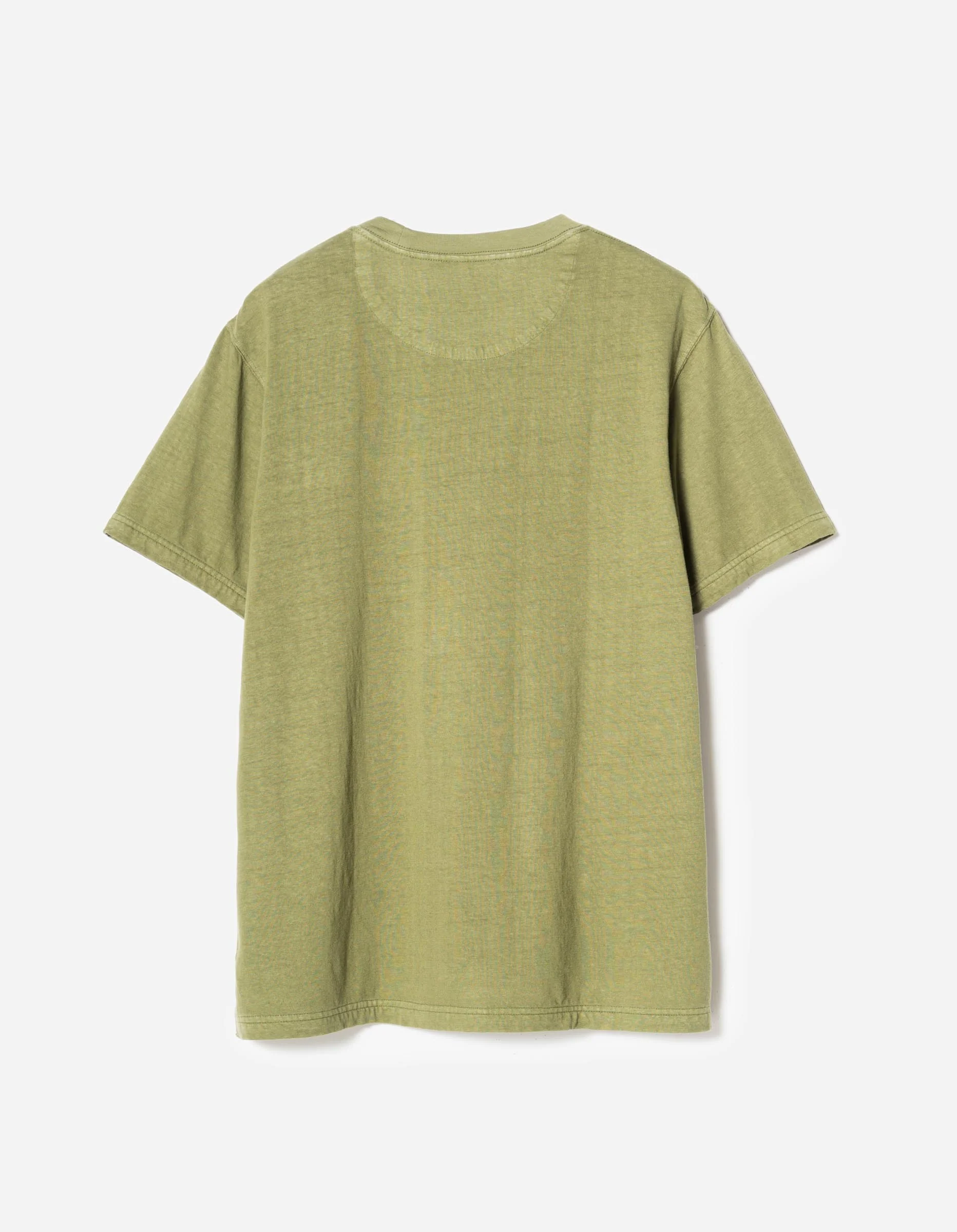 7209 Cotton Hemp S/S T-Shirt Olive OG-107F - Image 6