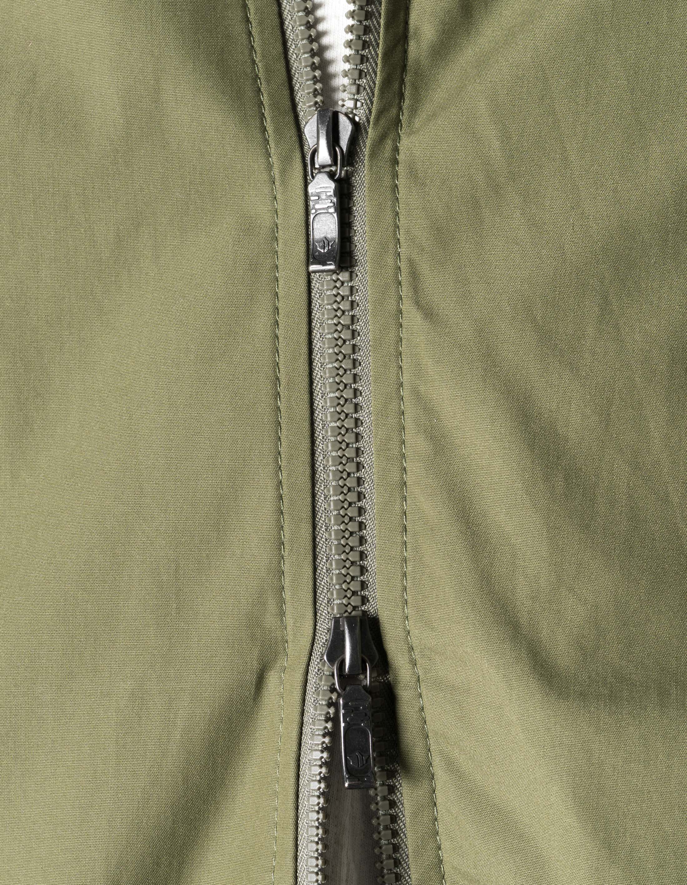 7211 Asym Woven Track Top Olive OG-107F - Image 9