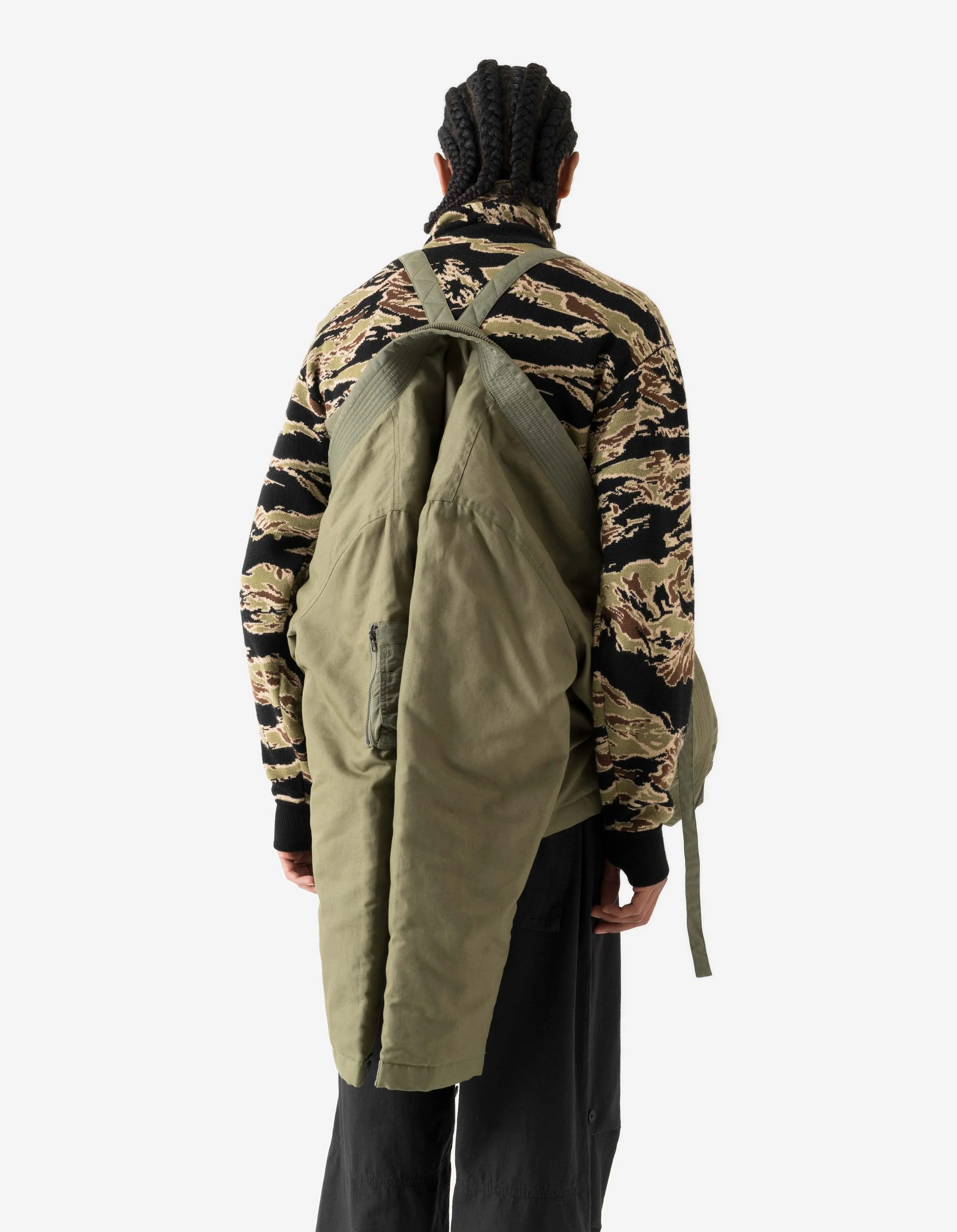 7213 Duality L2-B Flight Kimono Olive OG-107F - Image 5