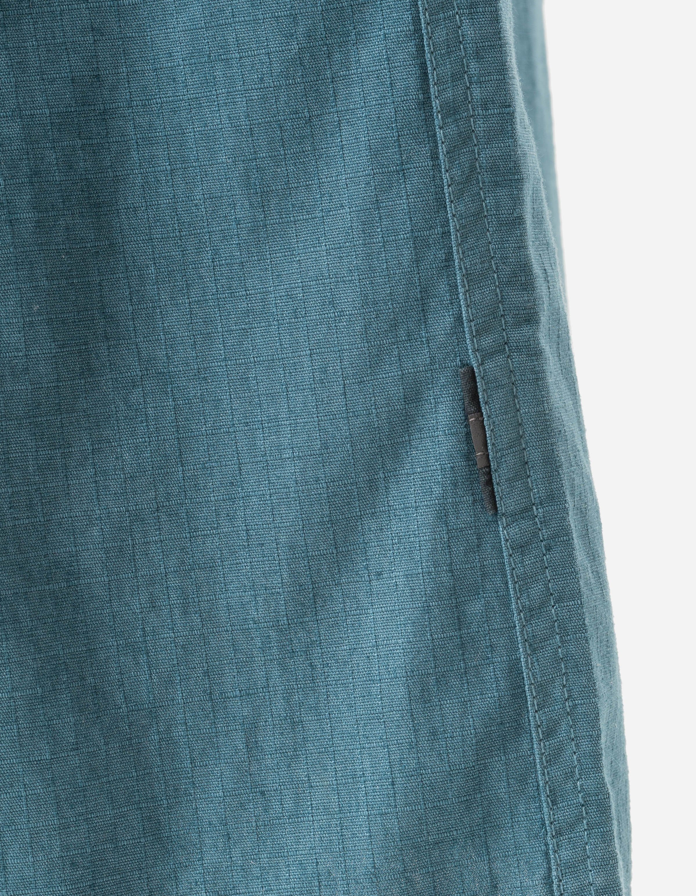 7217 Cropped Hakama Pants Airforce Blue - Image 5