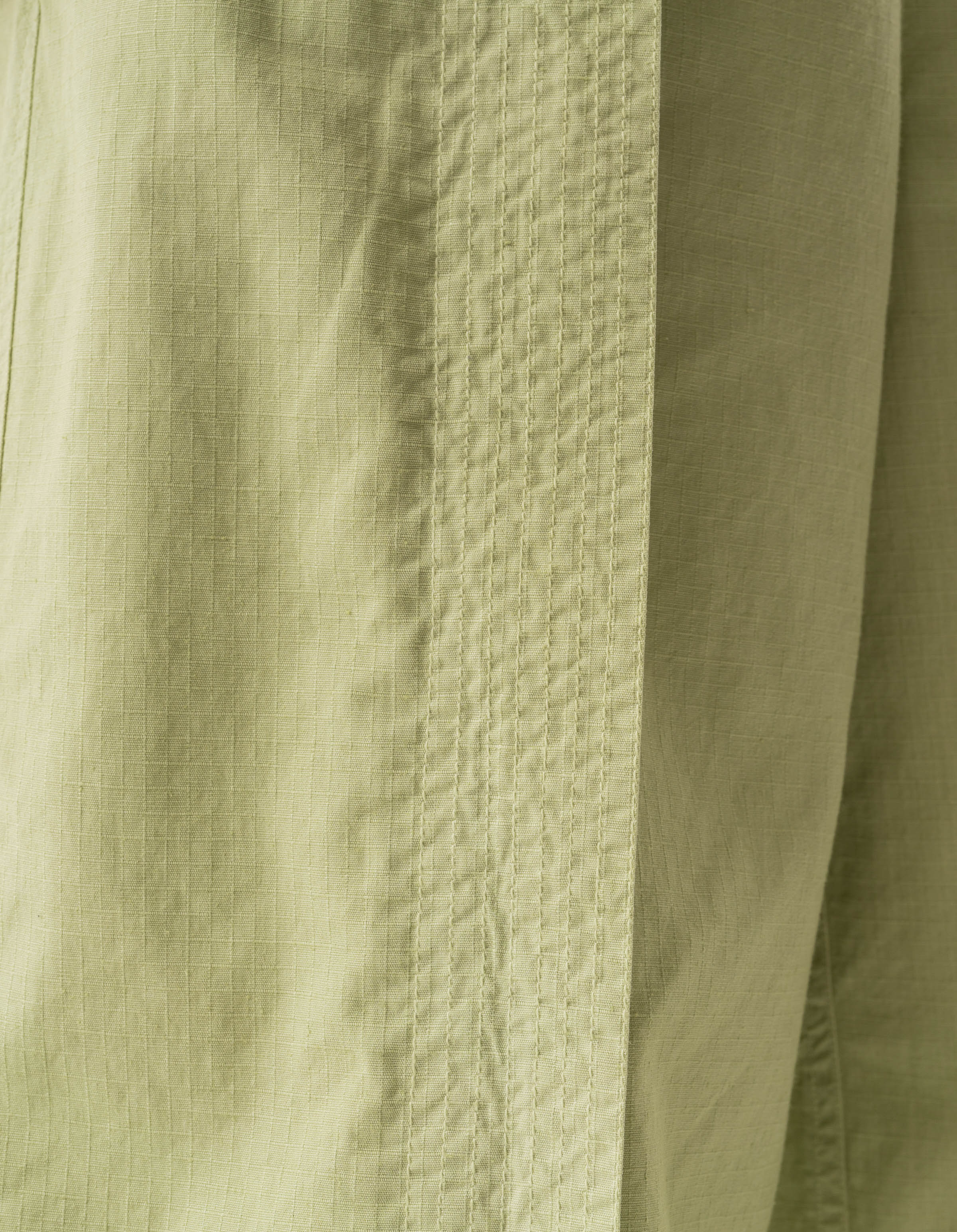7217 Cropped Hakama Pants Moss Green - Image 8