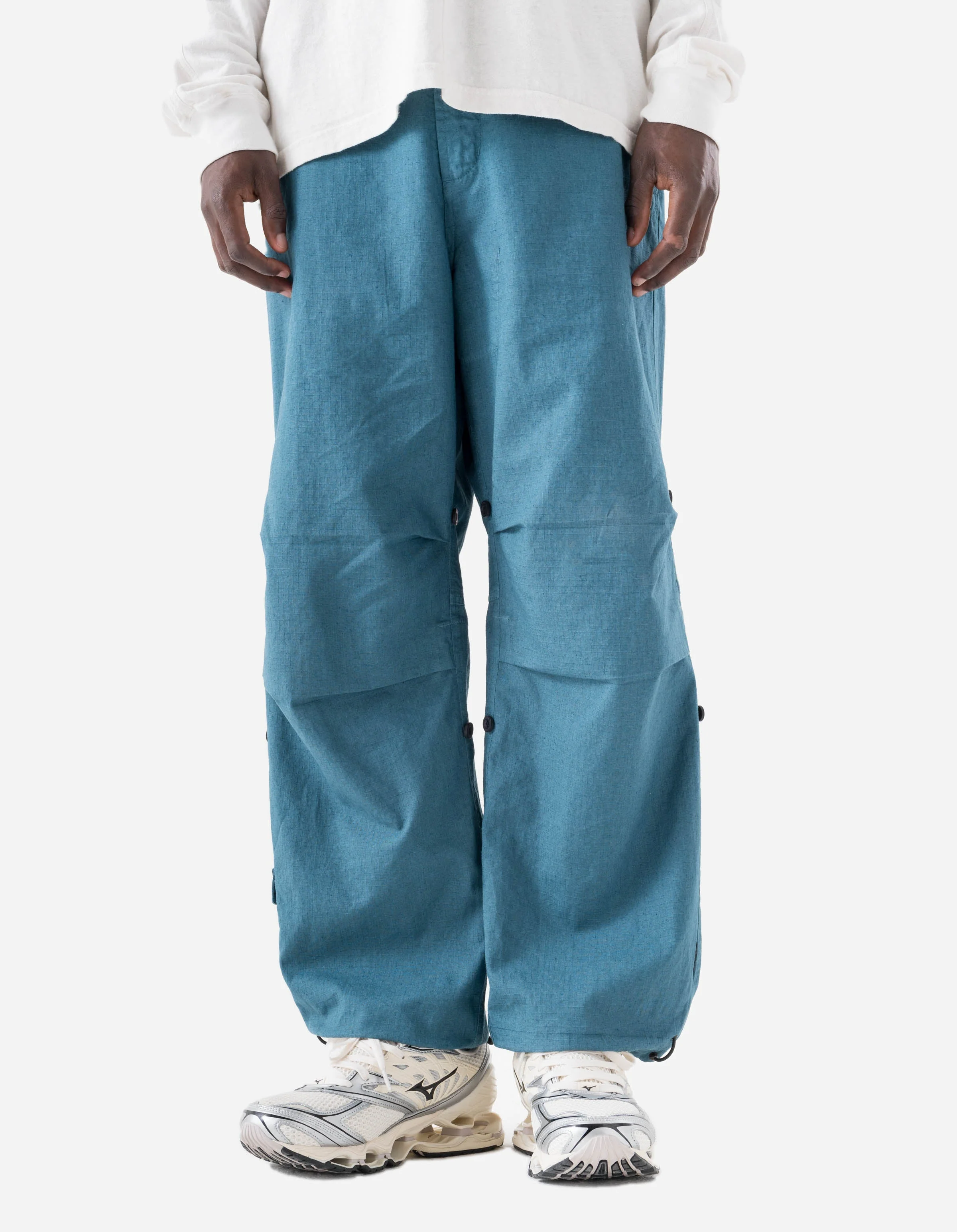7218 Hemp Ripstop Loose Snopants Airforce Blue - Image 3