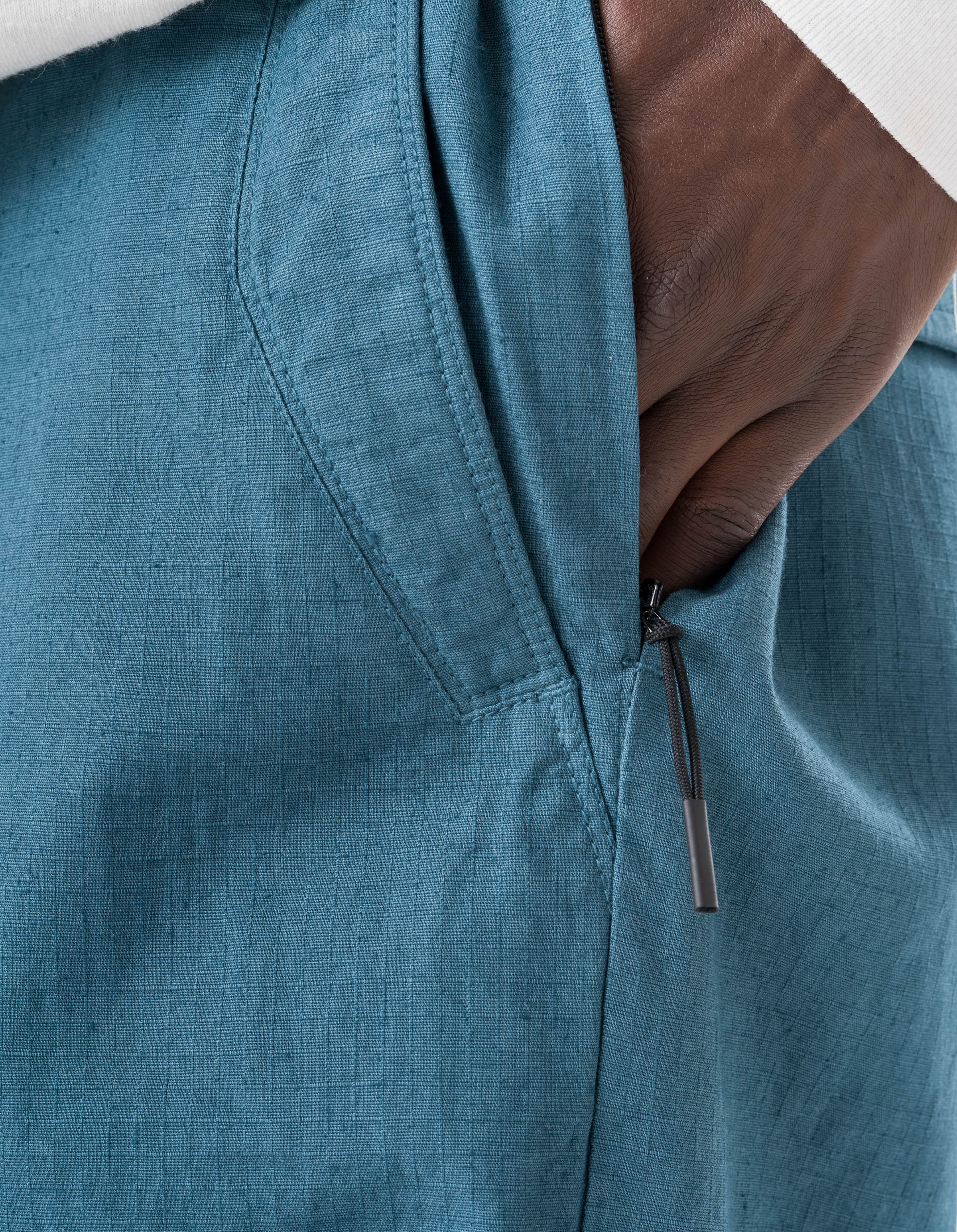 7218 Hemp Ripstop Loose Snopants Airforce Blue - Image 5