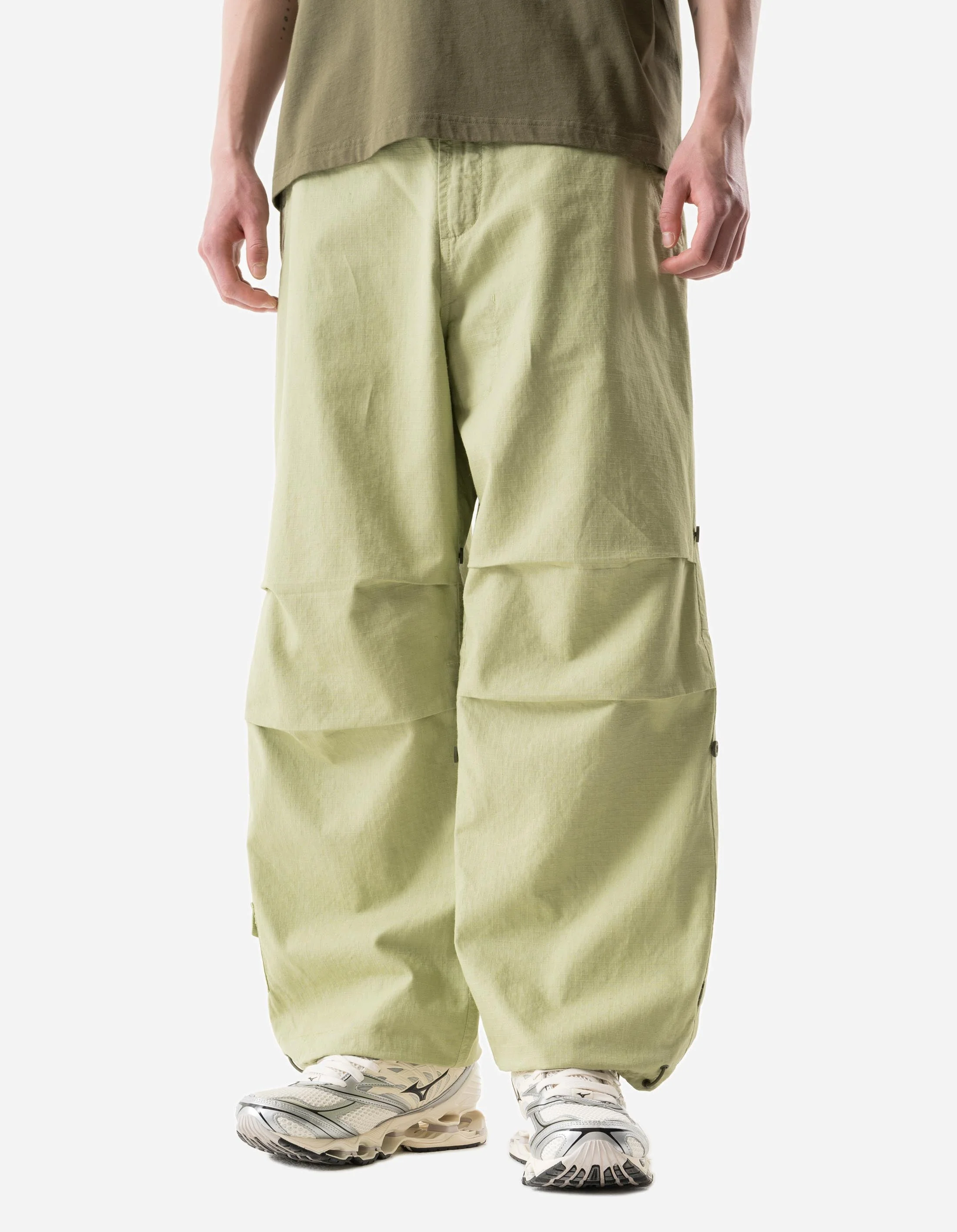 7218 Hemp Ripstop Loose Snopants Moss Green - Image 3
