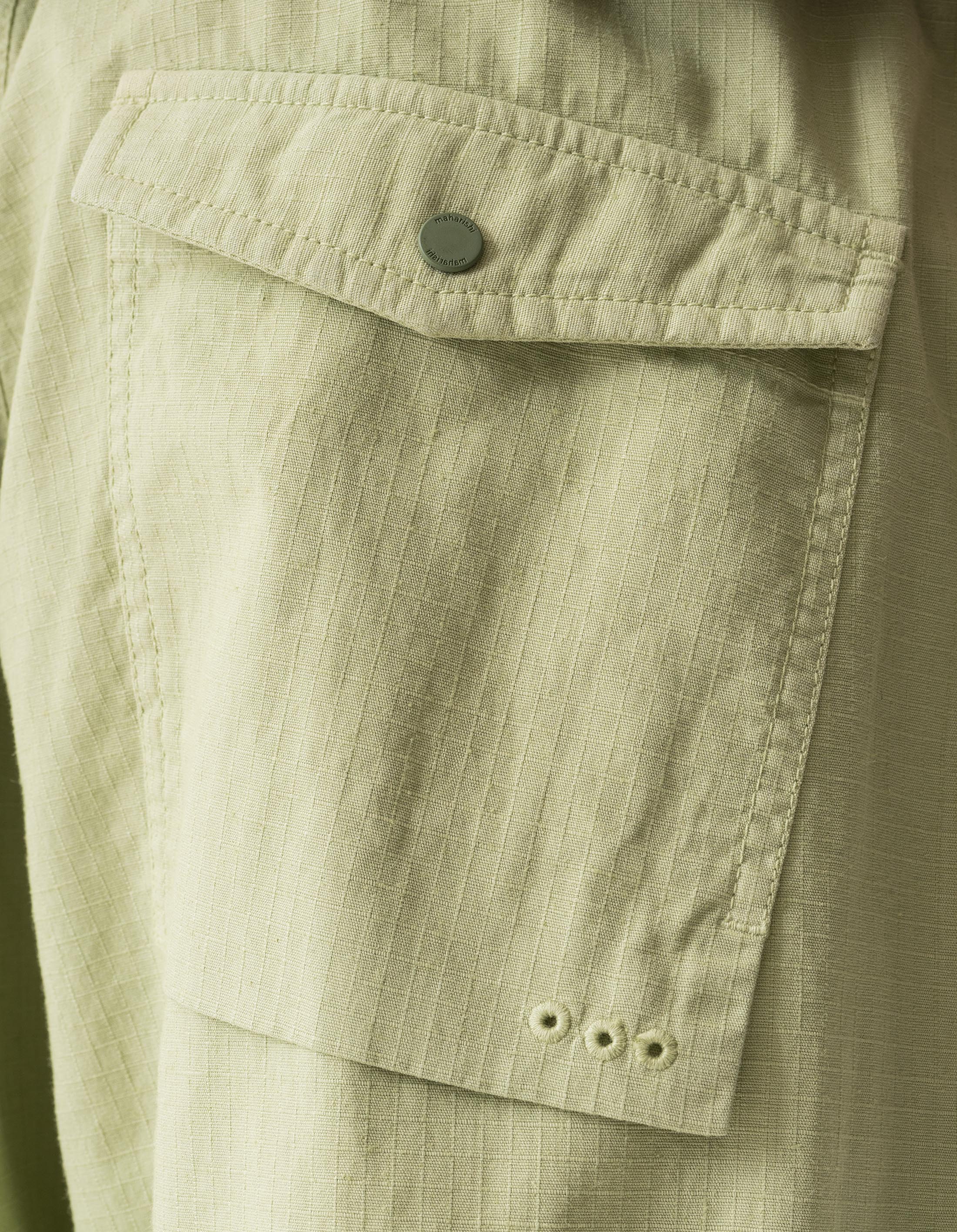 7218 Hemp Ripstop Loose Snopants Moss Green - Image 5