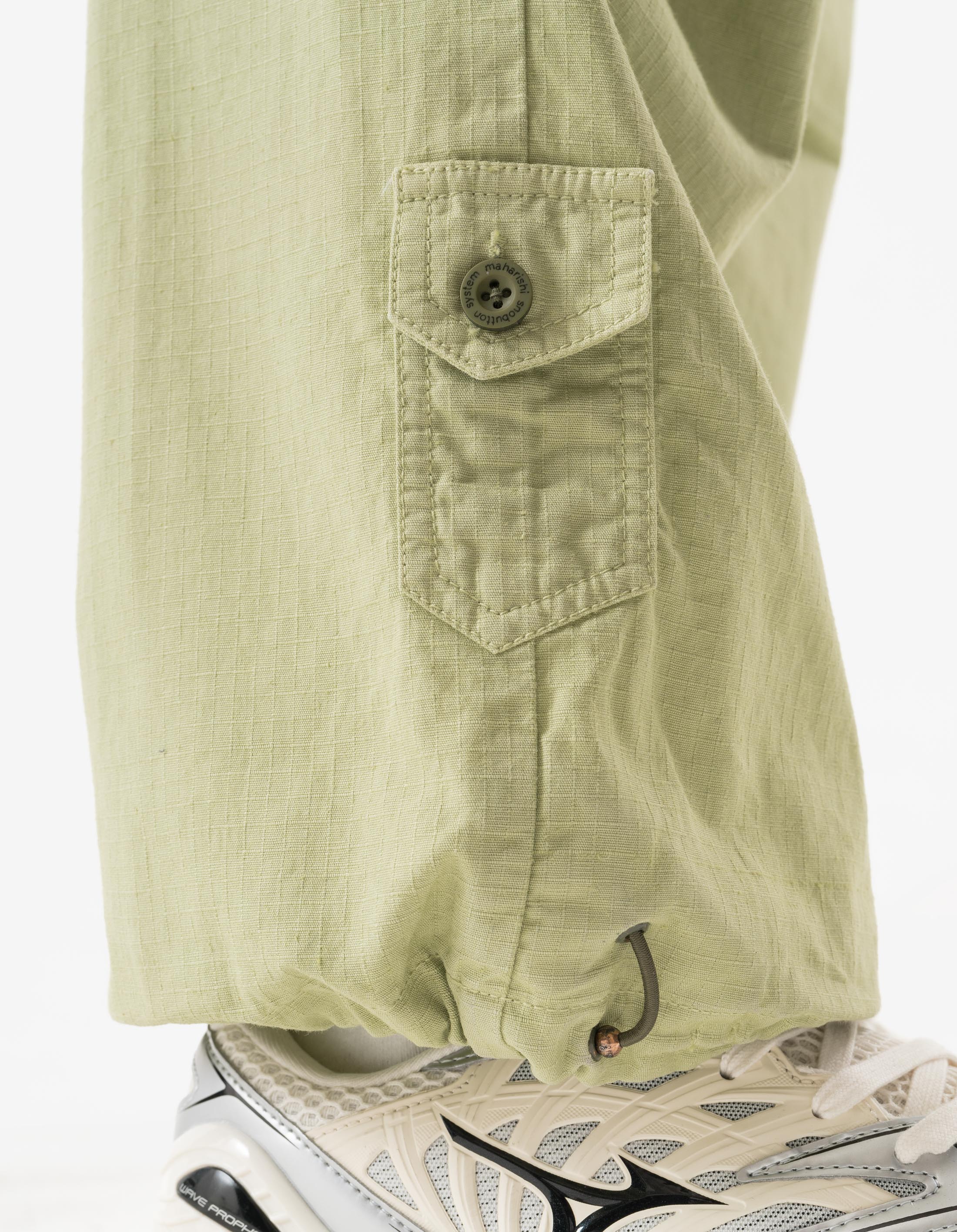 7218 Hemp Ripstop Loose Snopants Moss Green - Image 7
