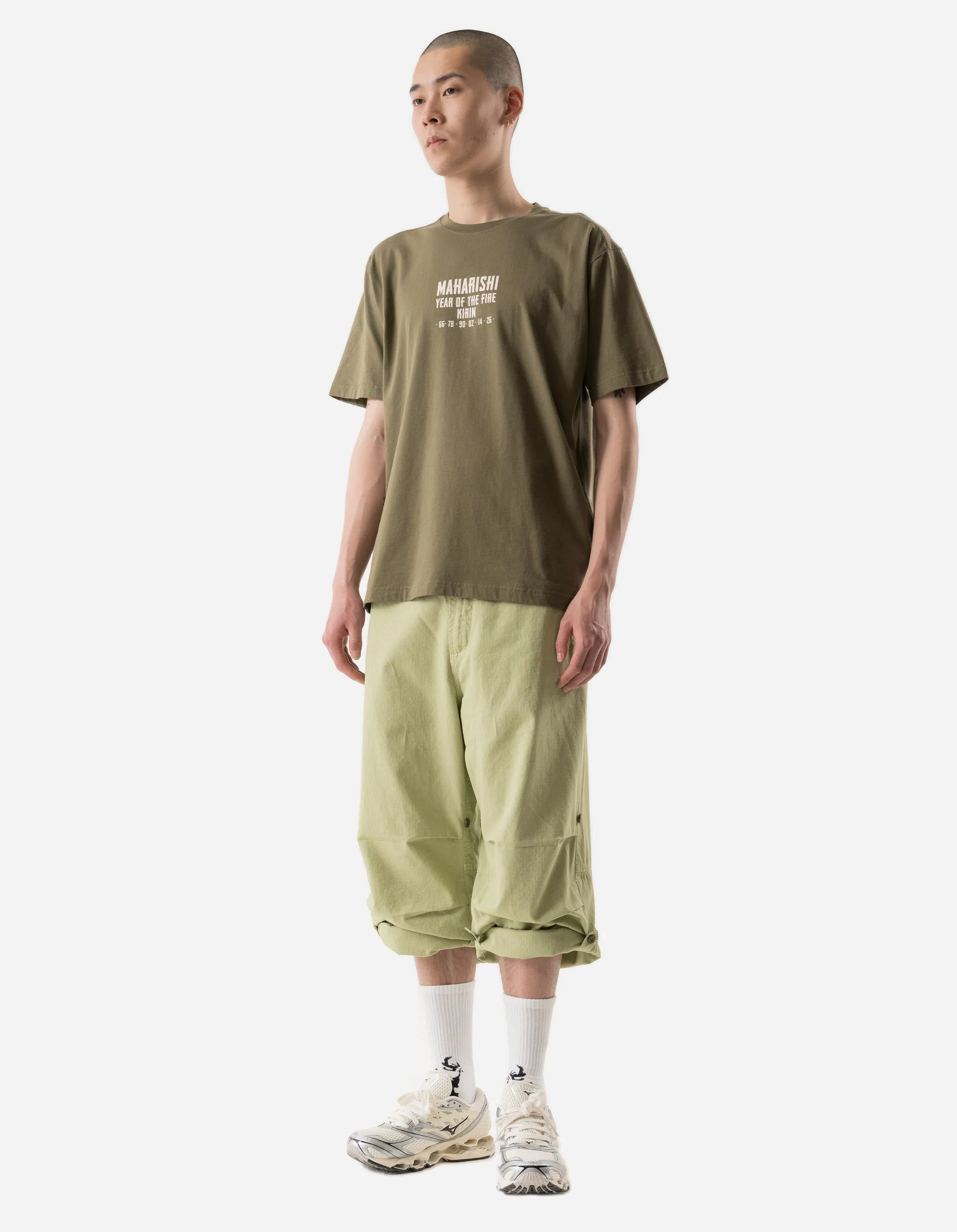 7218 Hemp Ripstop Loose Snopants Moss Green - Image 9
