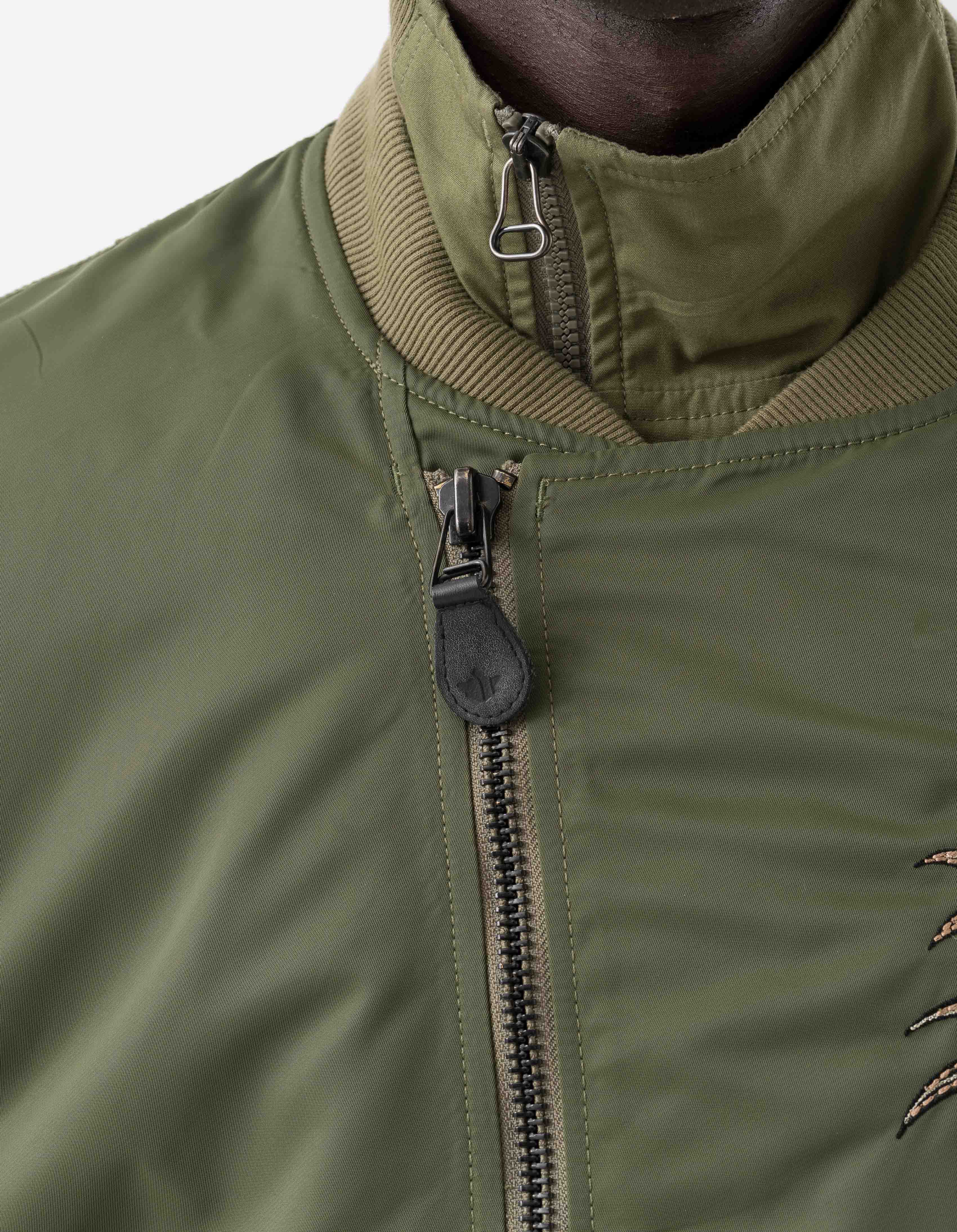 7231 Fire Kirin Tour Asym L2B Jacket Olive - Image 10