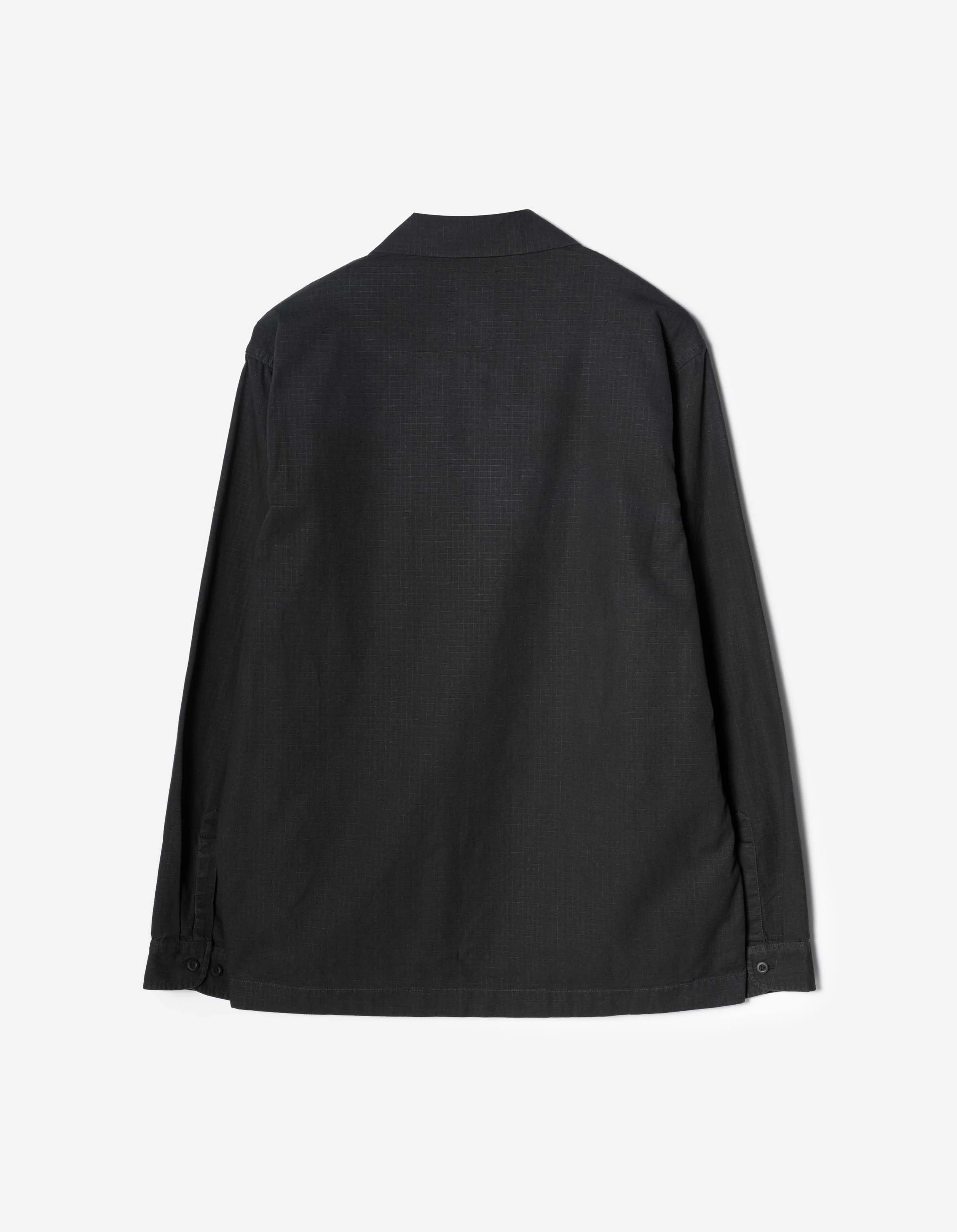7236 Papel Picado Camp Collar Shirt Black - Image 7