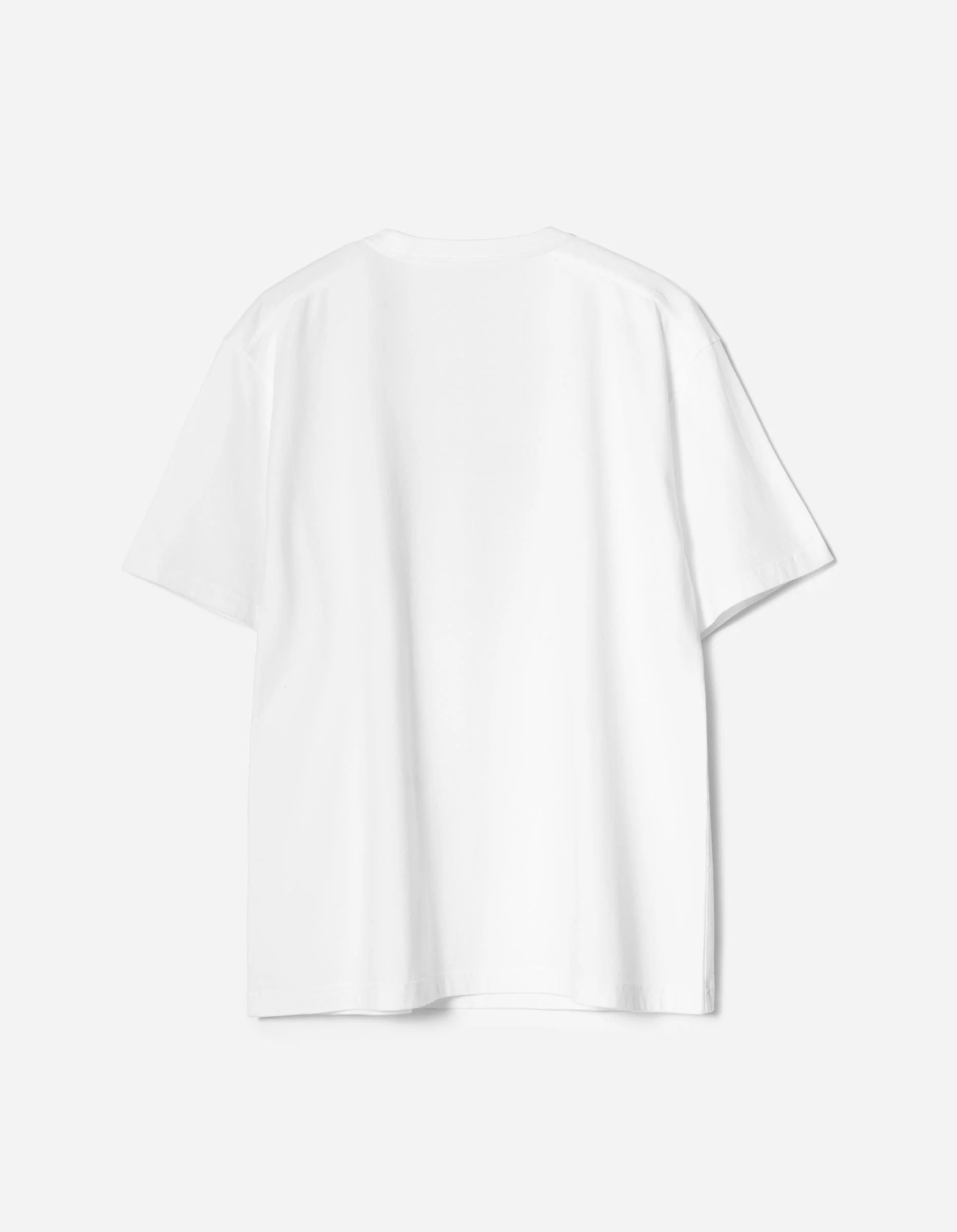 7240 Ema Kirin Plaque T-Shirt White - Image 4