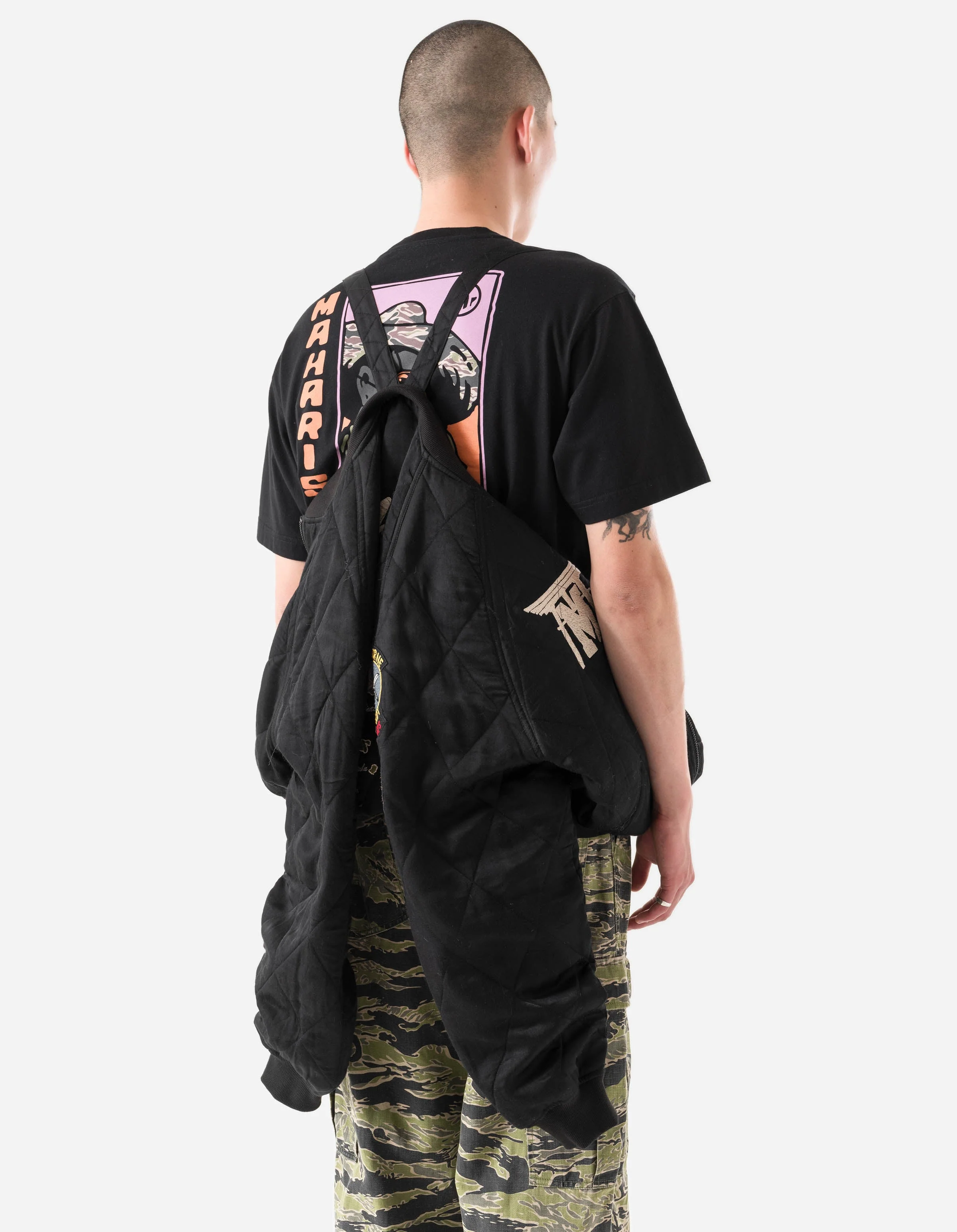 7243 Camp Hardy Tour Sukajan Jacket Black - Image 11