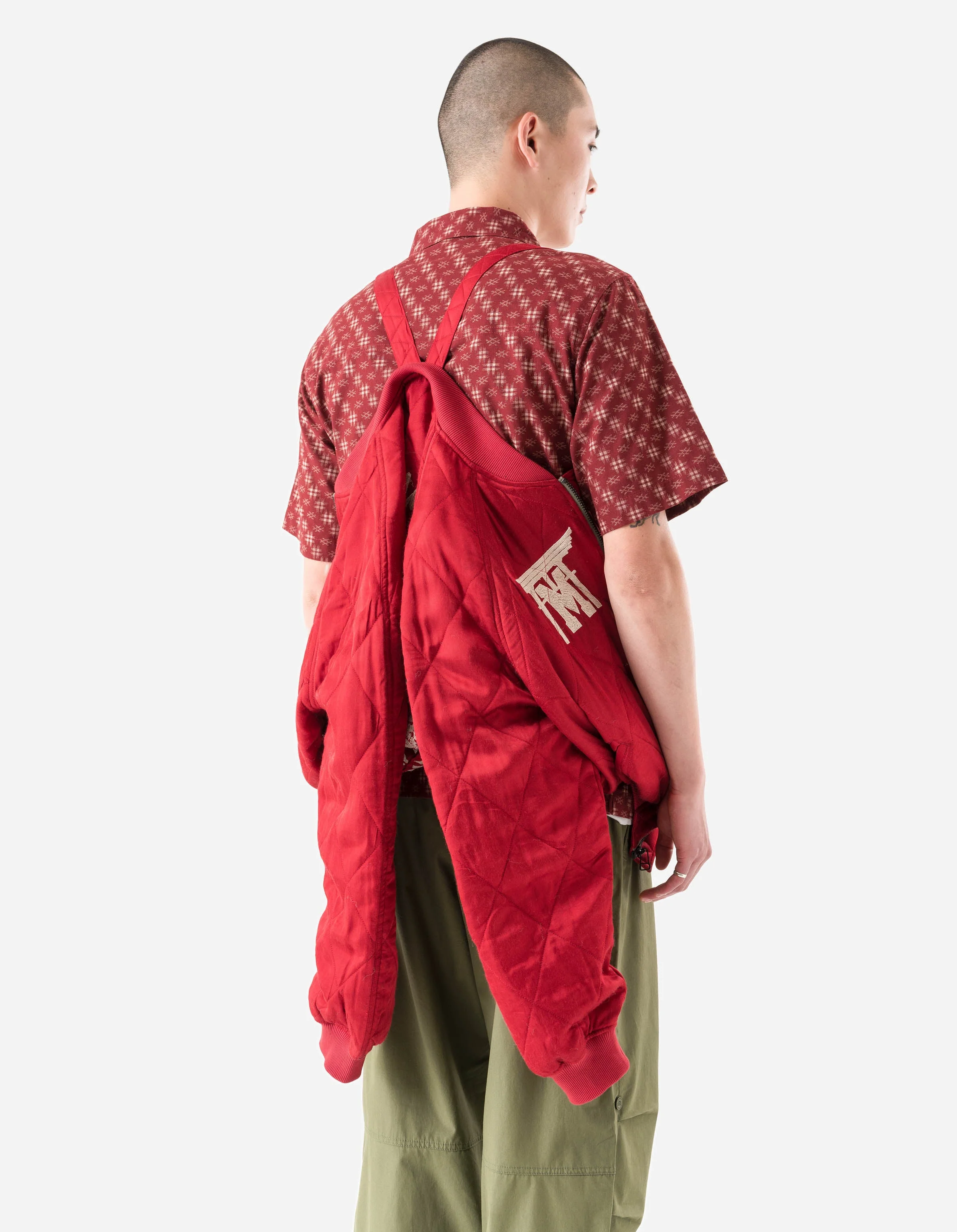7243 Camp Hardy Tour Sukajan Jacket Red - Image 13