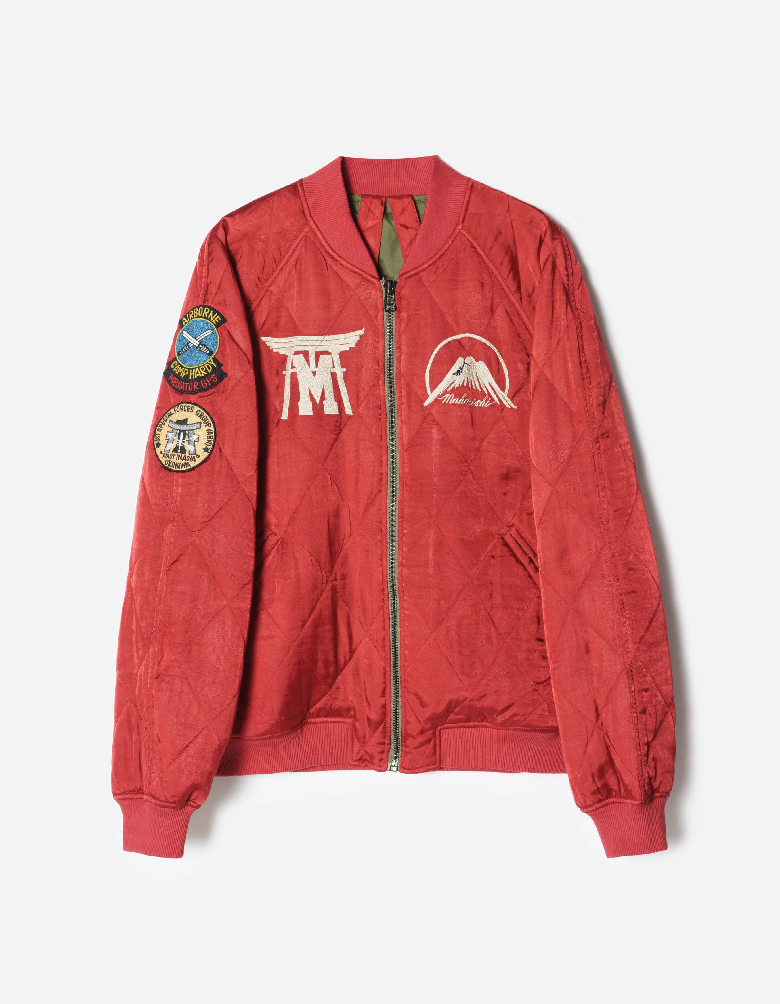 7243 Camp Hardy Tour Sukajan Jacket Red - Image 15