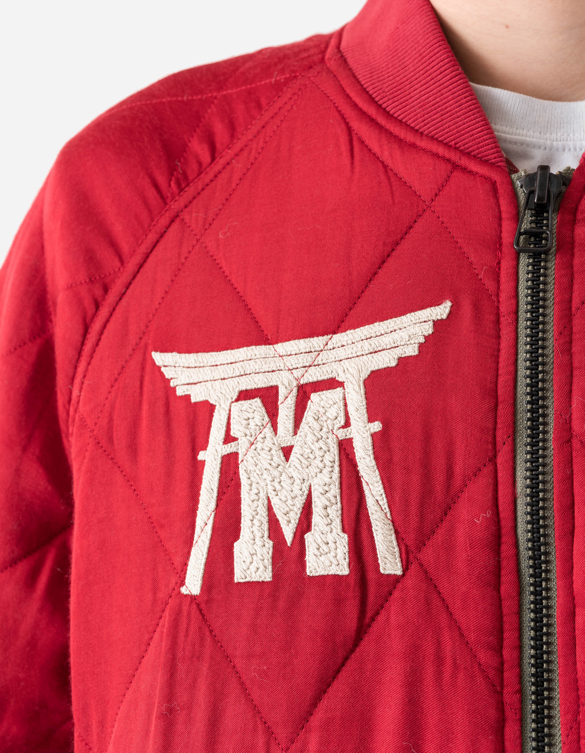 7243 Camp Hardy Tour Sukajan Jacket Red - Image 5