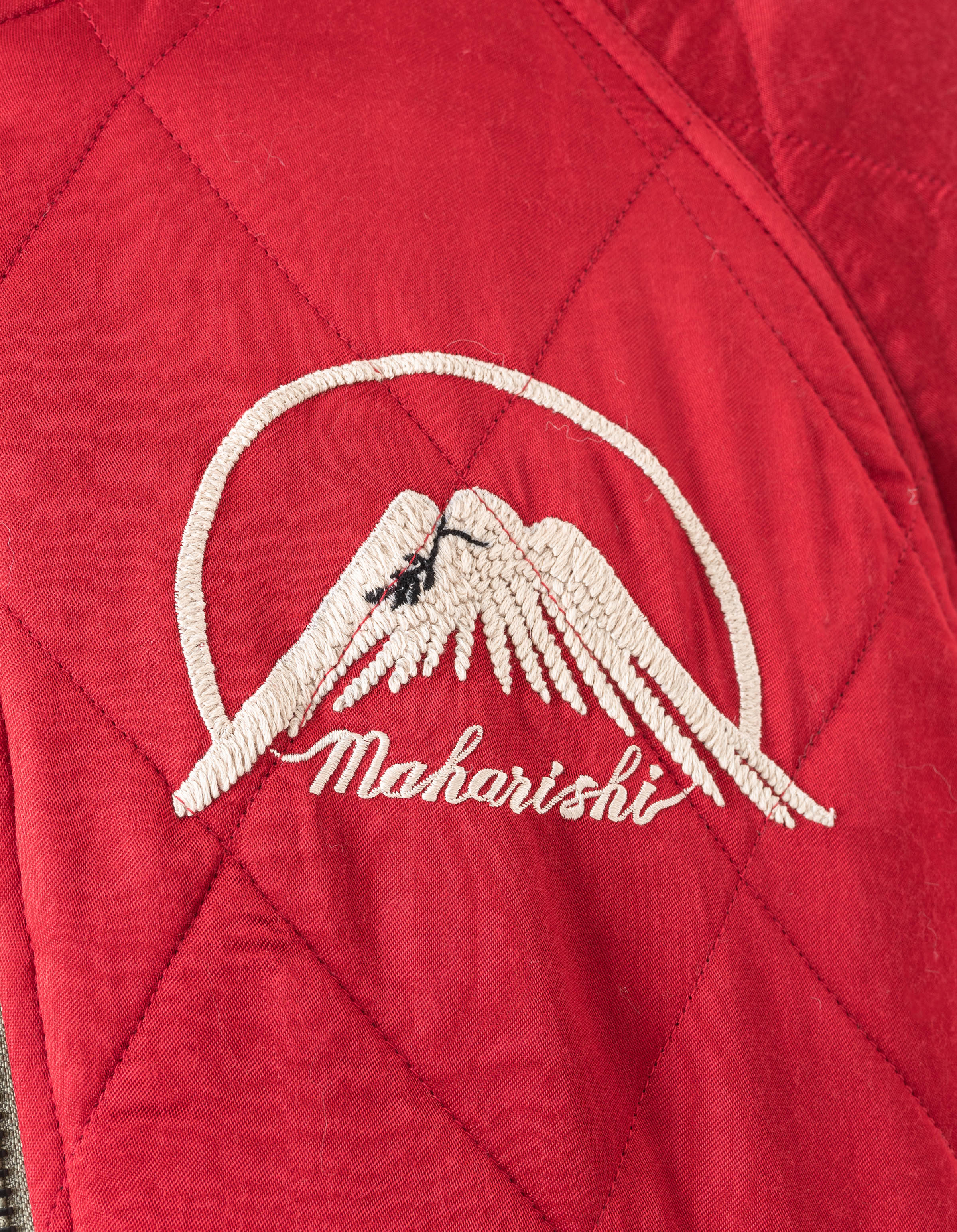7243 Camp Hardy Tour Sukajan Jacket Red - Image 7