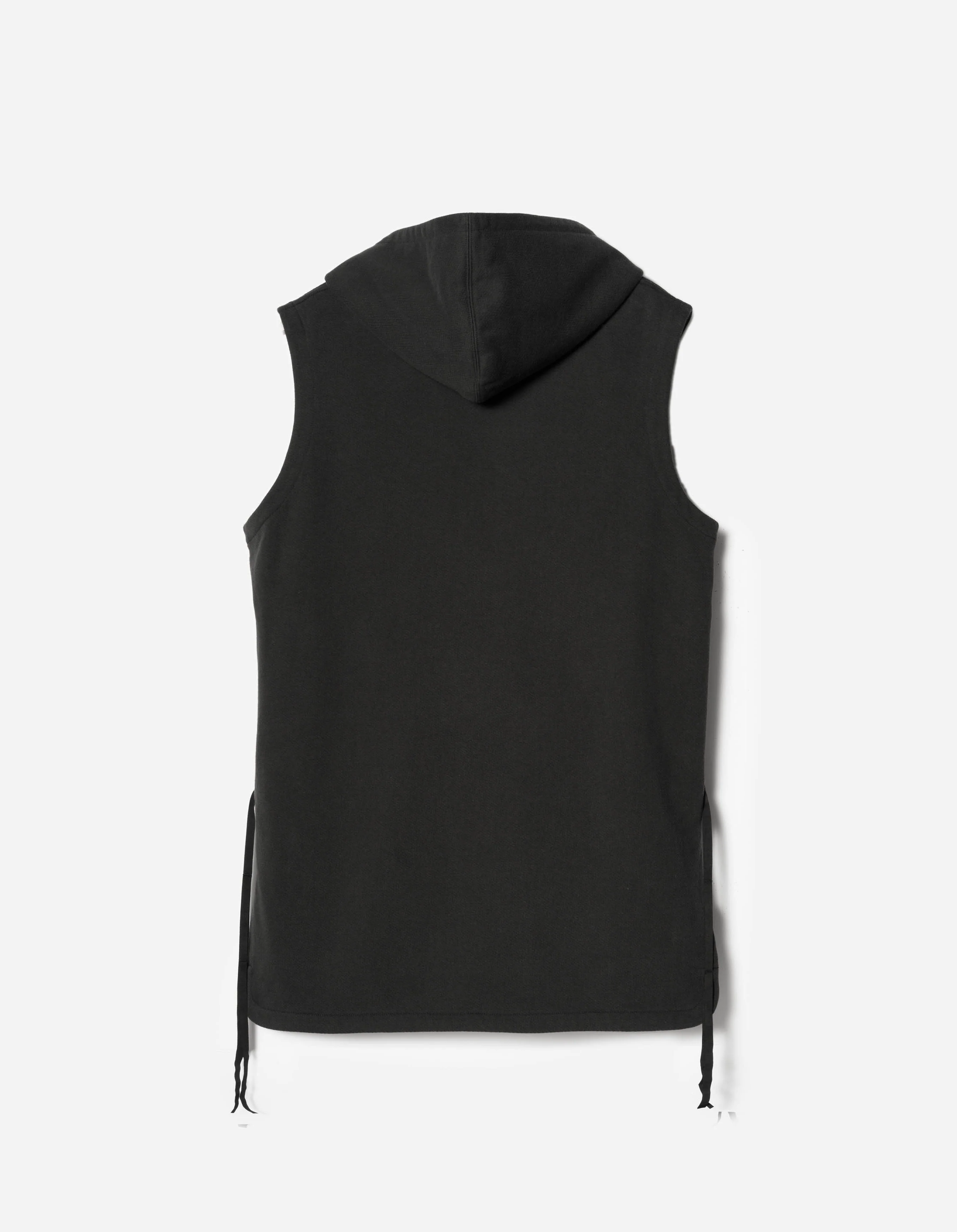 7270 Hooded Prayer Gilet Black - Image 7