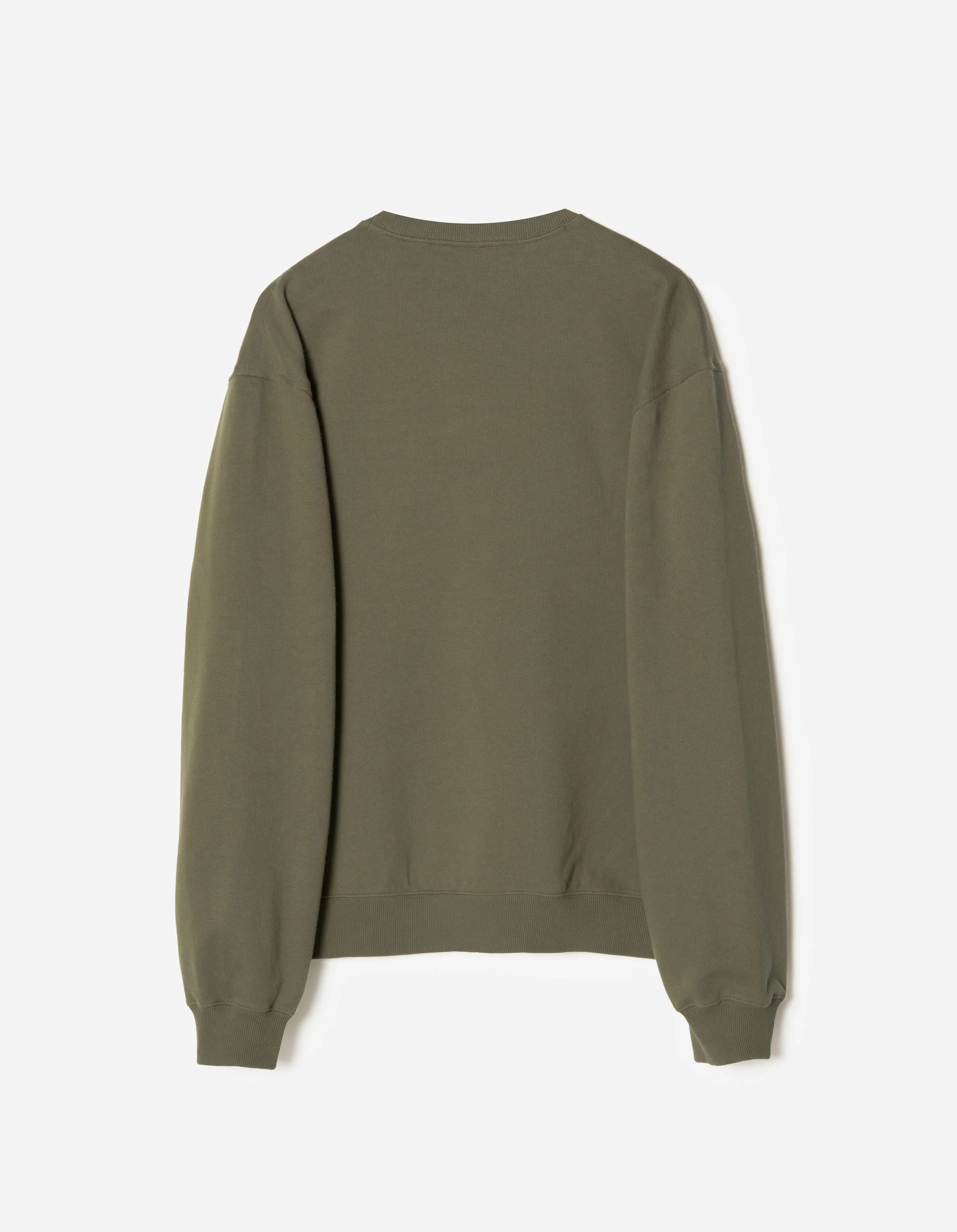 7288 Maharishi Organic Crew Sweat Olive OG-107F - Image 6