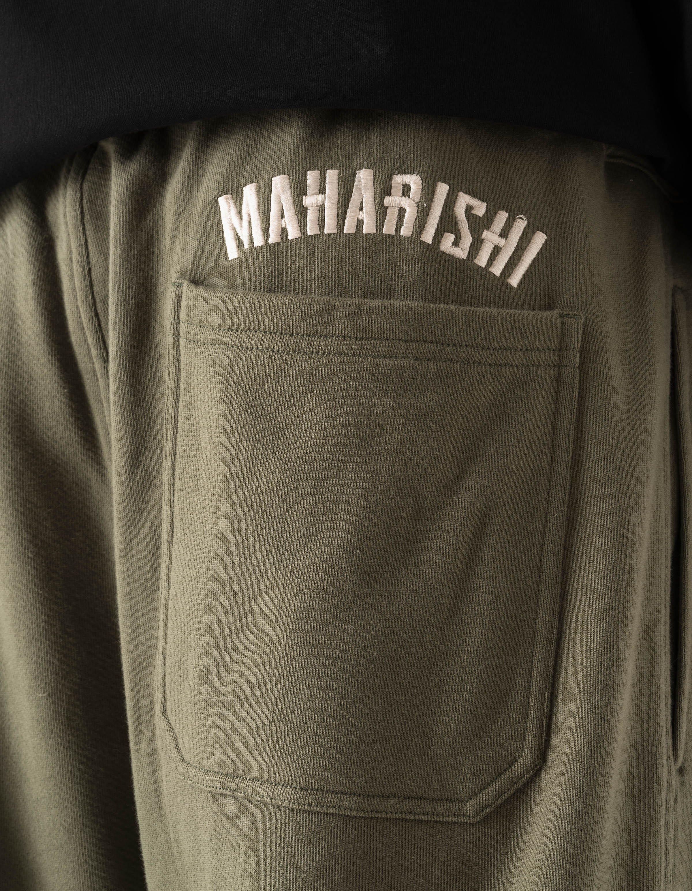 7289 Maharishi Organic Sweatpants Olive OG-107F - Image 4