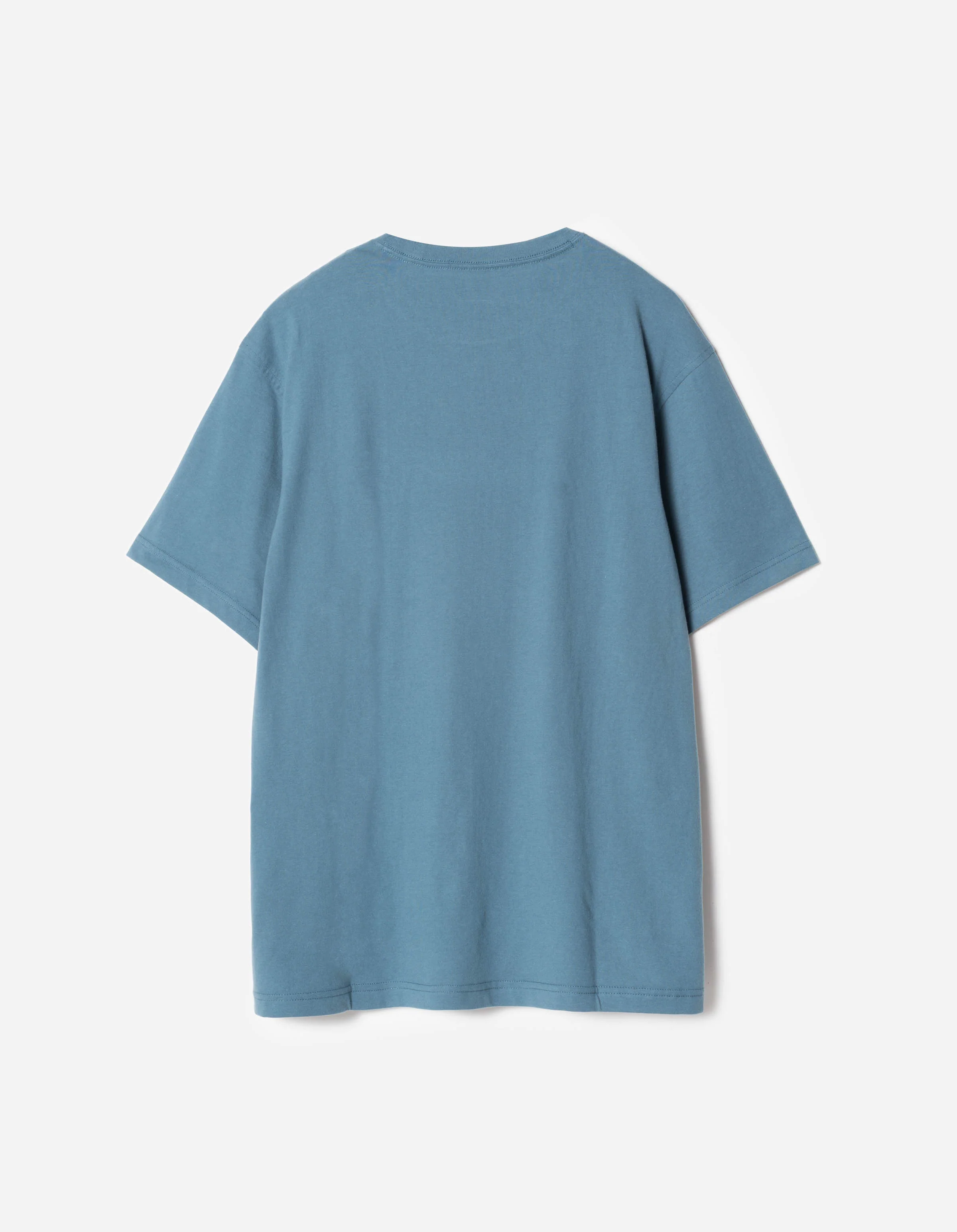 7290 Maharishi Organic S/S T-Shirt Airforce Blue - Image 5